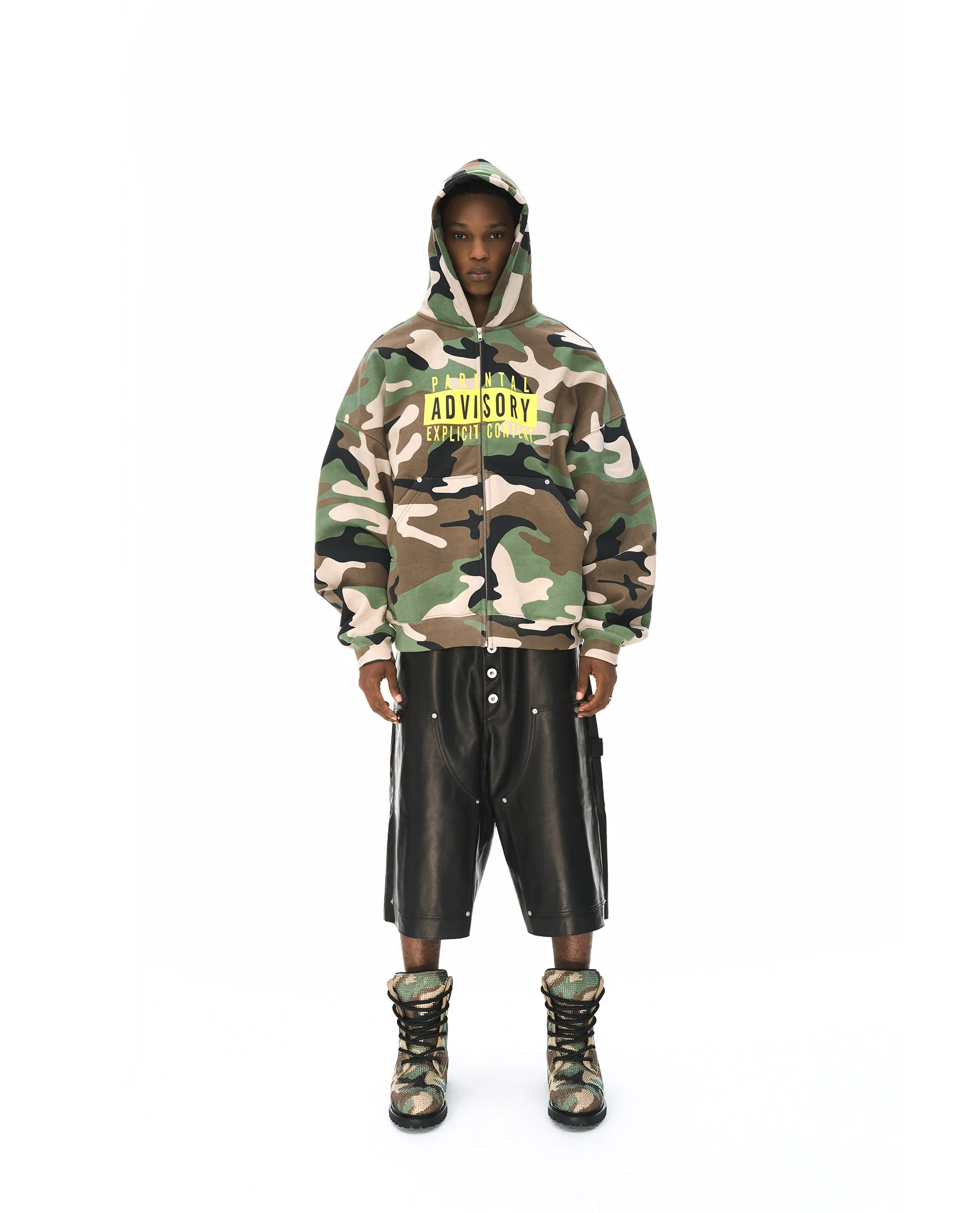 CAMO ZIP-UP HOODIE - Image 32