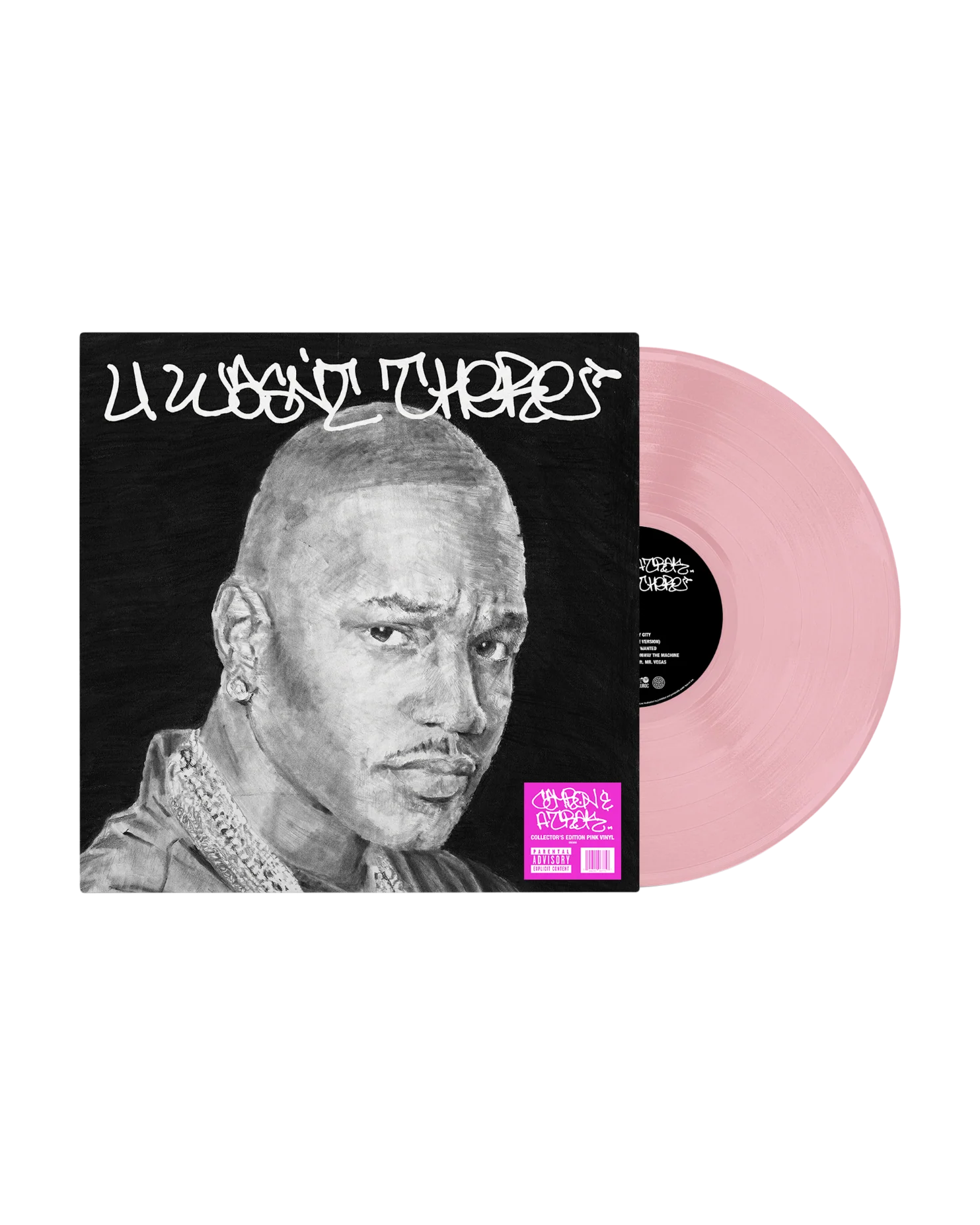 Cam'ron & A-Trak - U Wasn't There (COLLECTORS PINK VINYL)