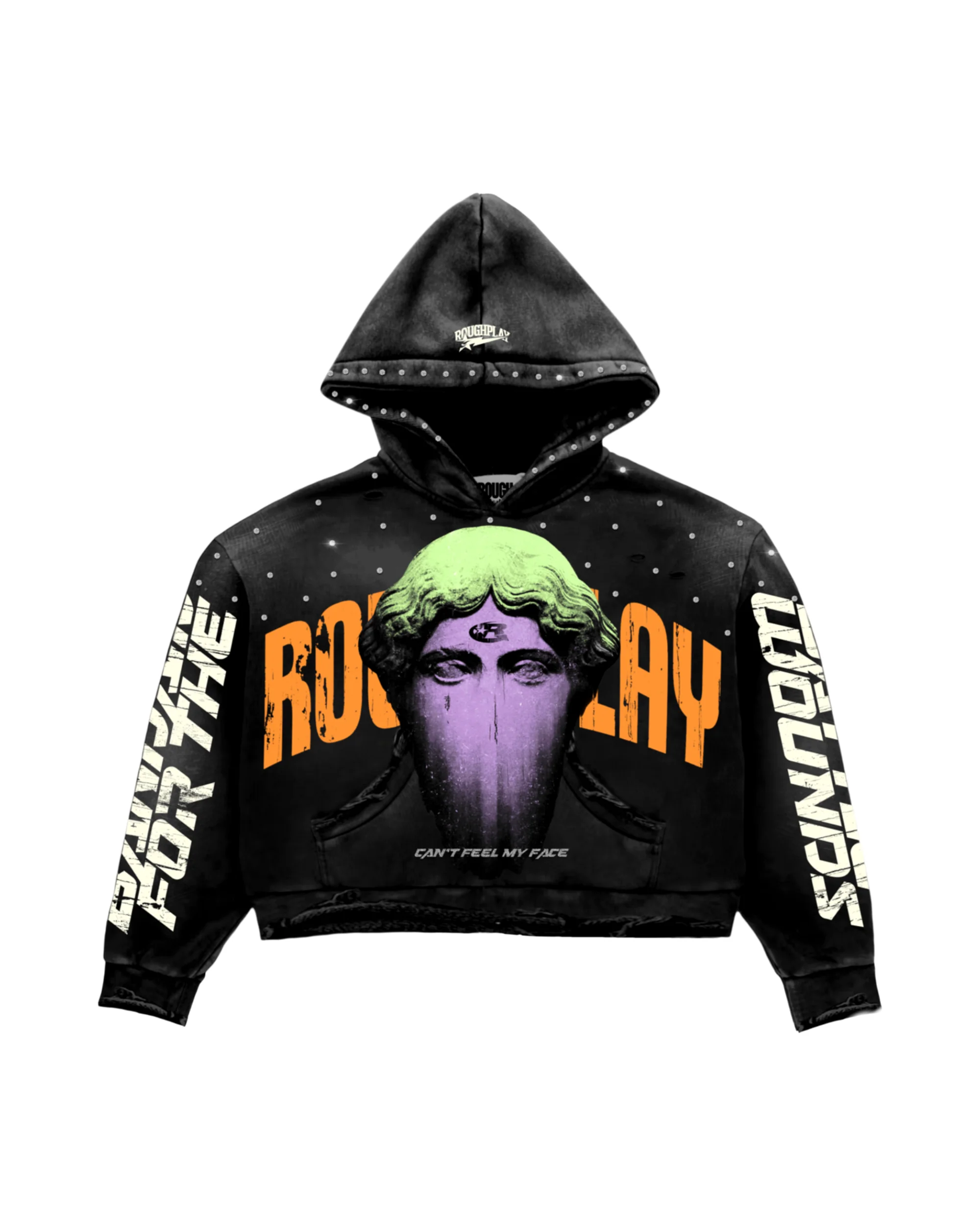 Can’t Feel My Face Hoodie - Black