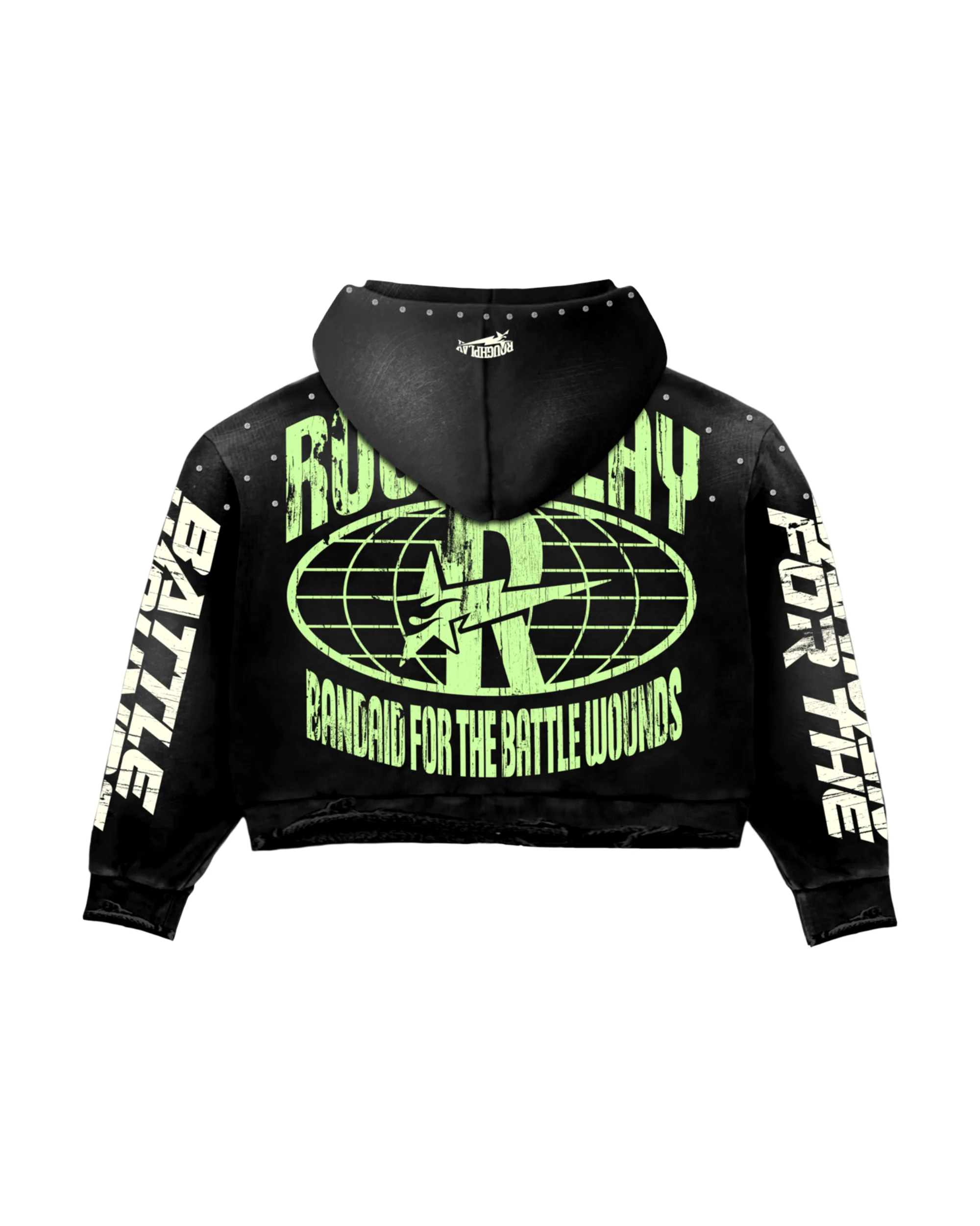 Can’t Feel My Face Hoodie - Black - Image 2