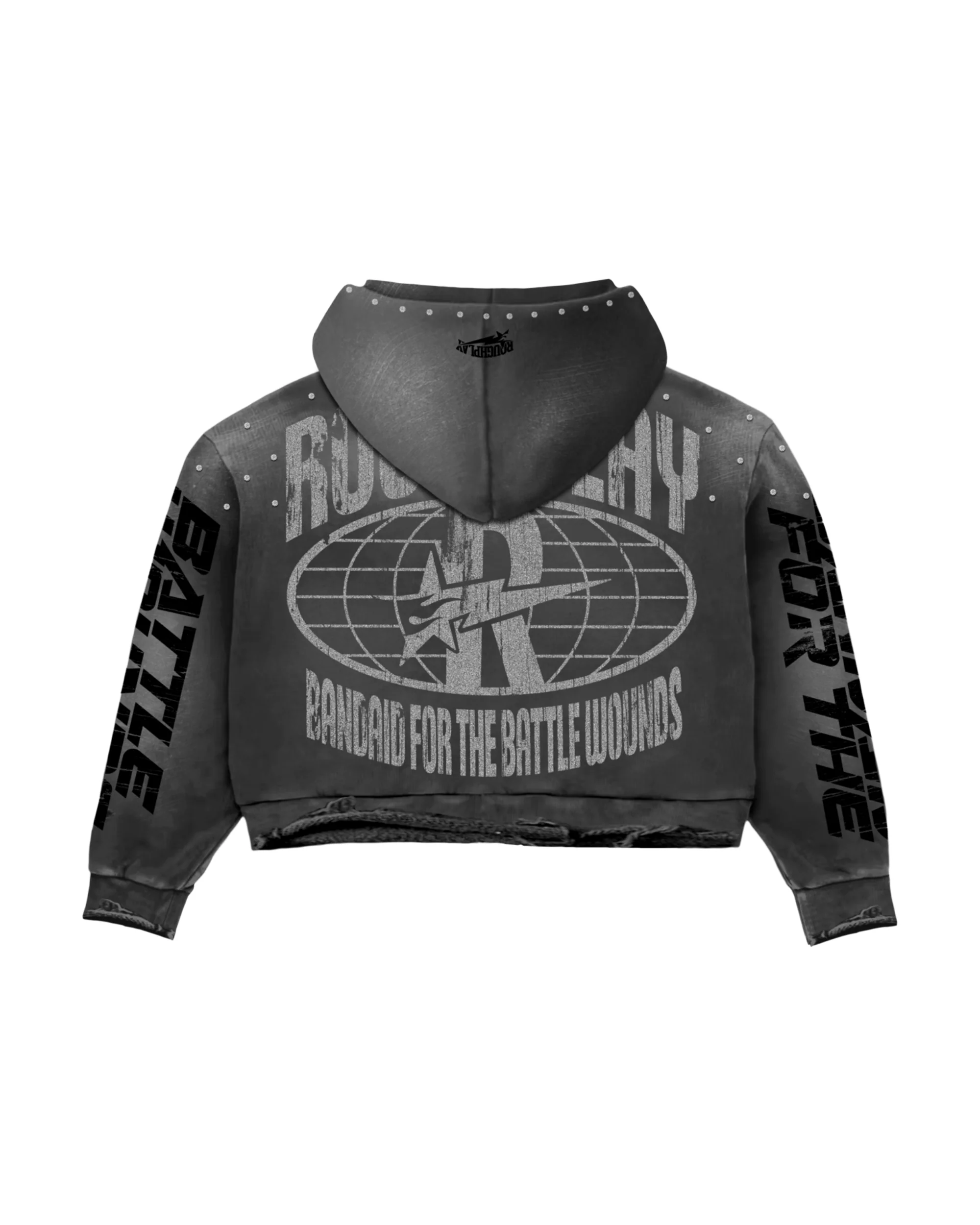 Can’t Feel My Face Hoodie - Grey - Image 2