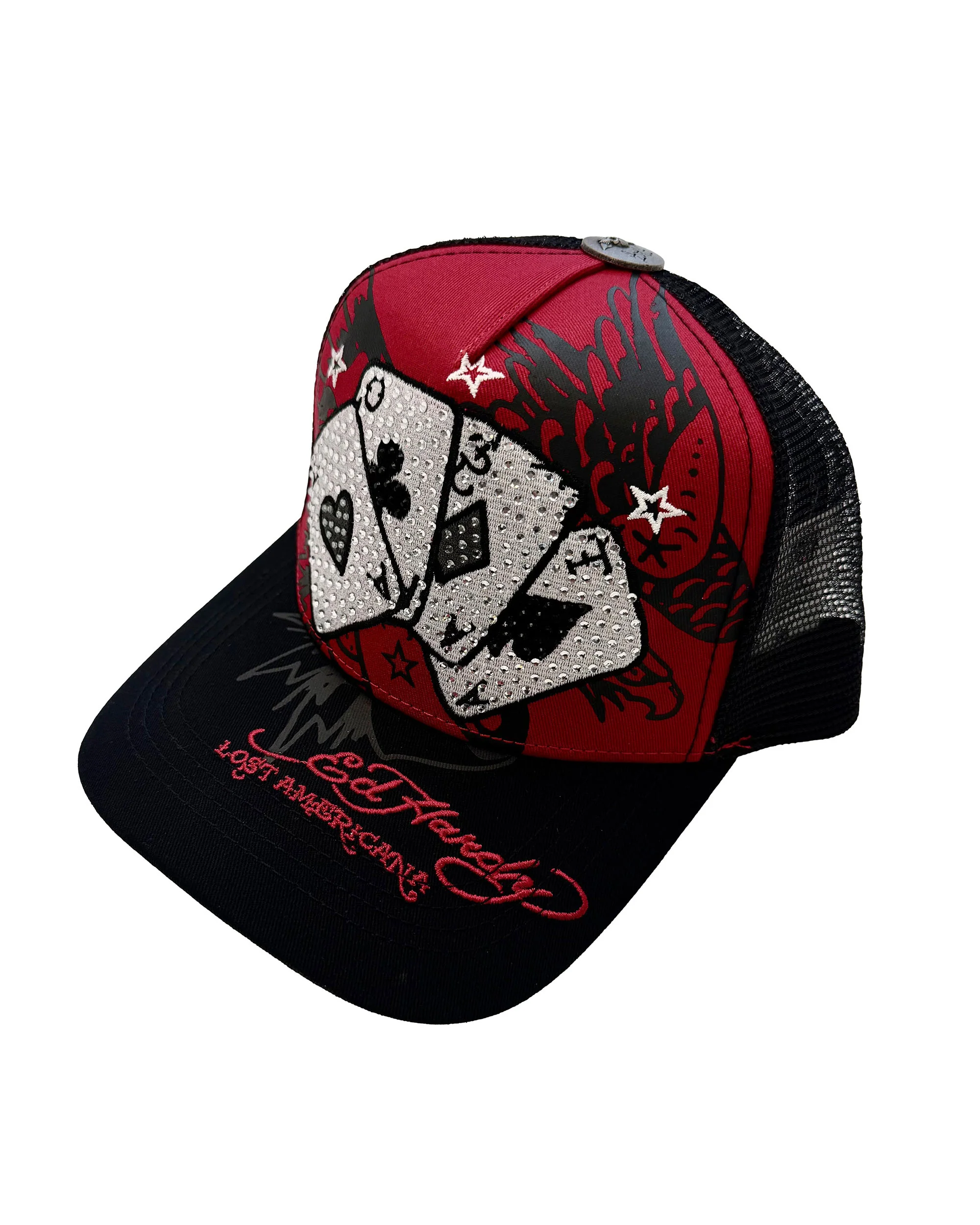 Cards Rhinestone Trucker Hat - Image 2