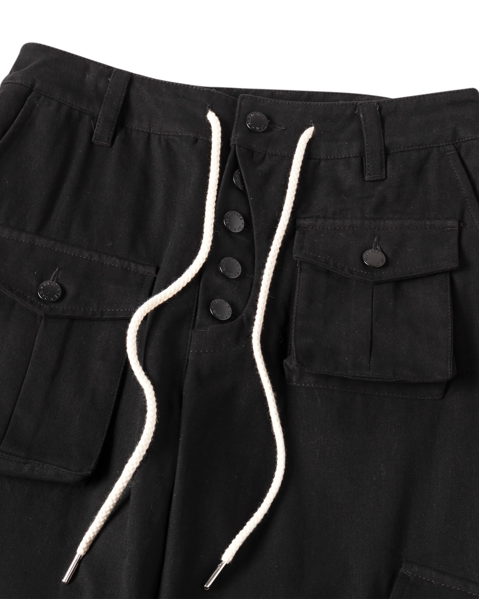 Cargo Pants - Calf Pockets - Black - Image 5