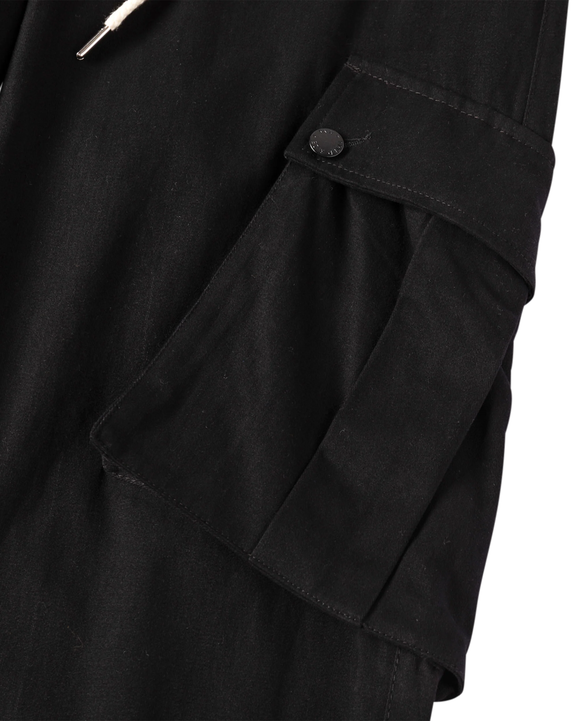 Cargo Pants - Calf Pockets - Black - Image 7