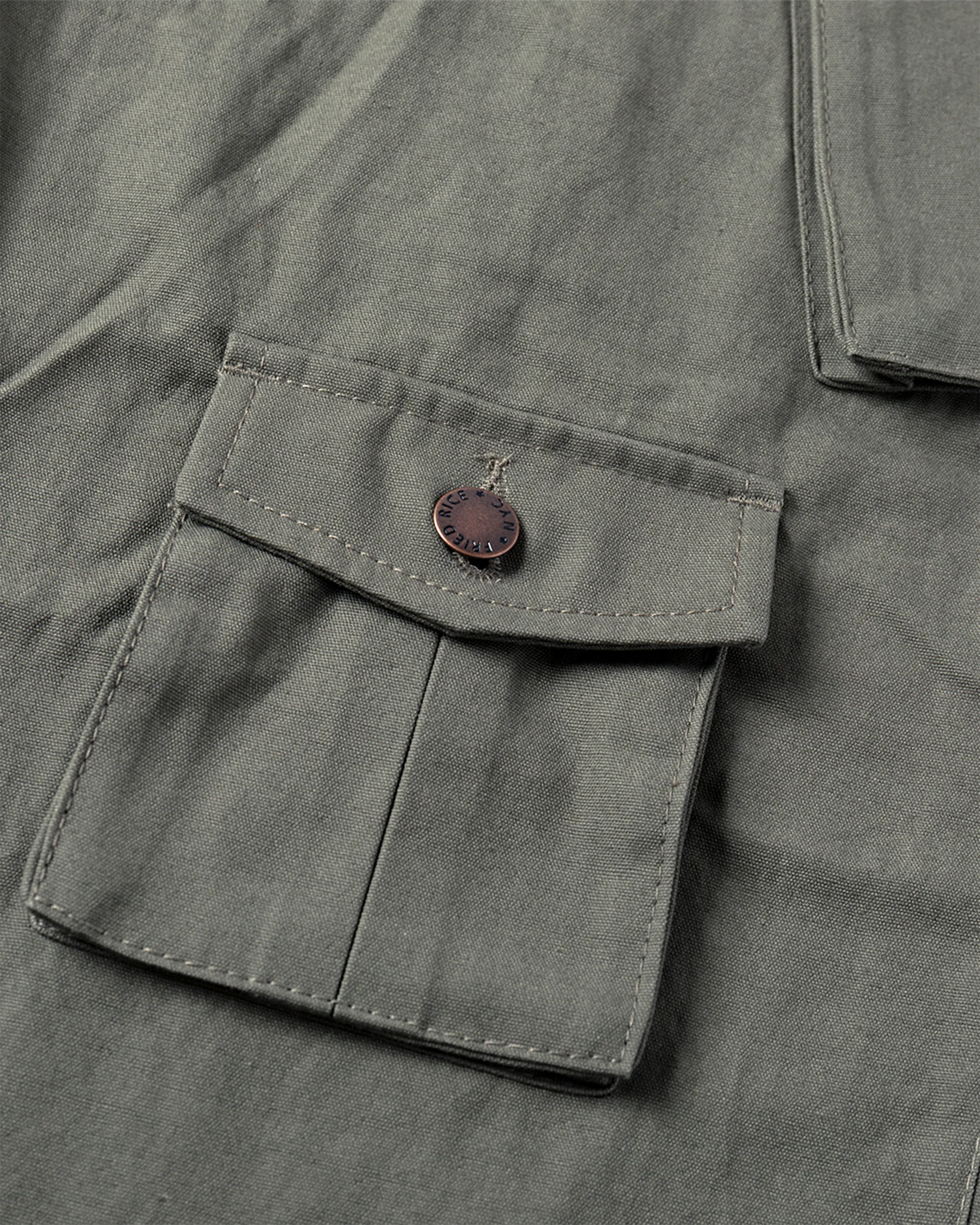 Cargo Pants - Calf Pockets - Olive Green - Image 9