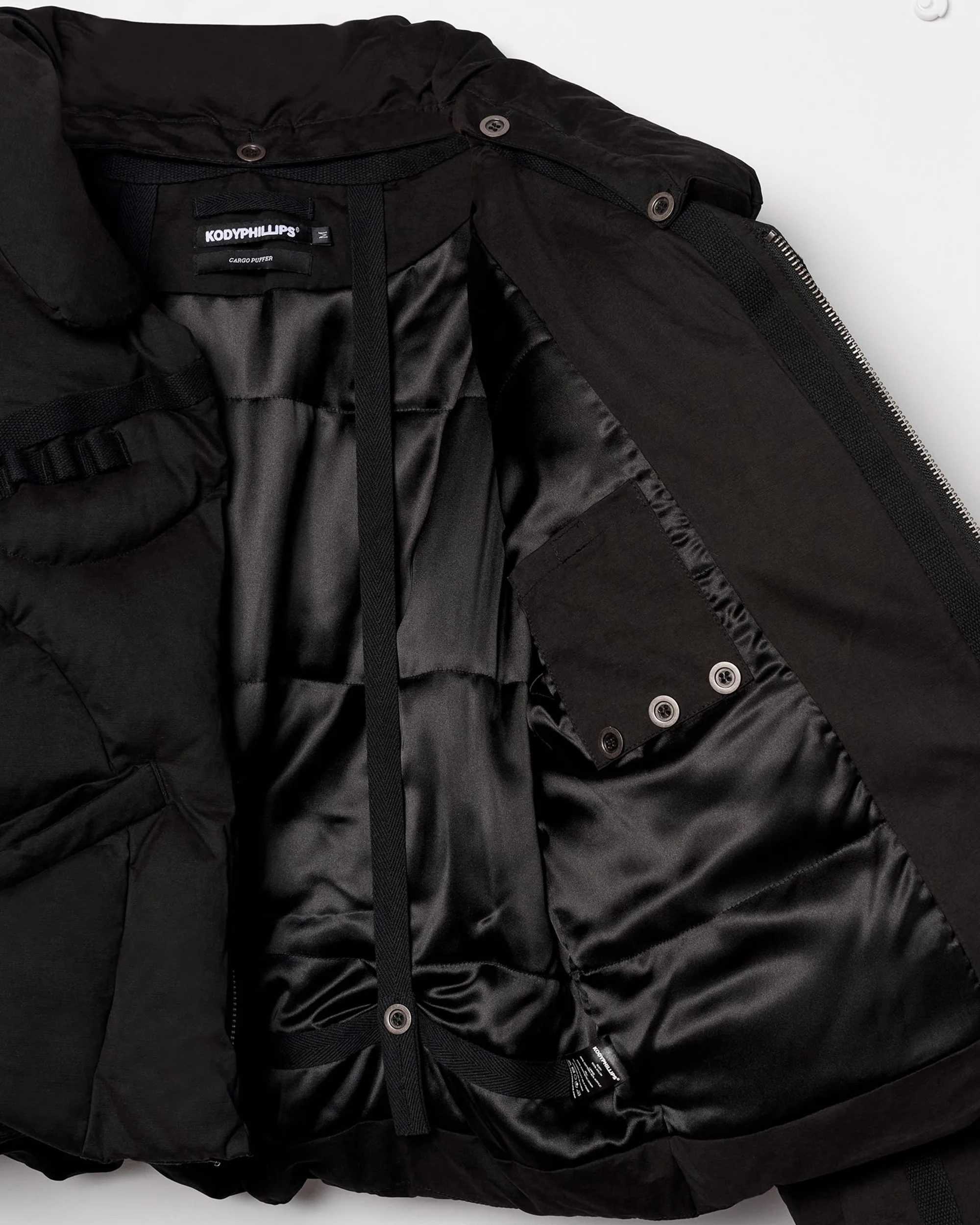 Cargo Puffer - Black - Image 10
