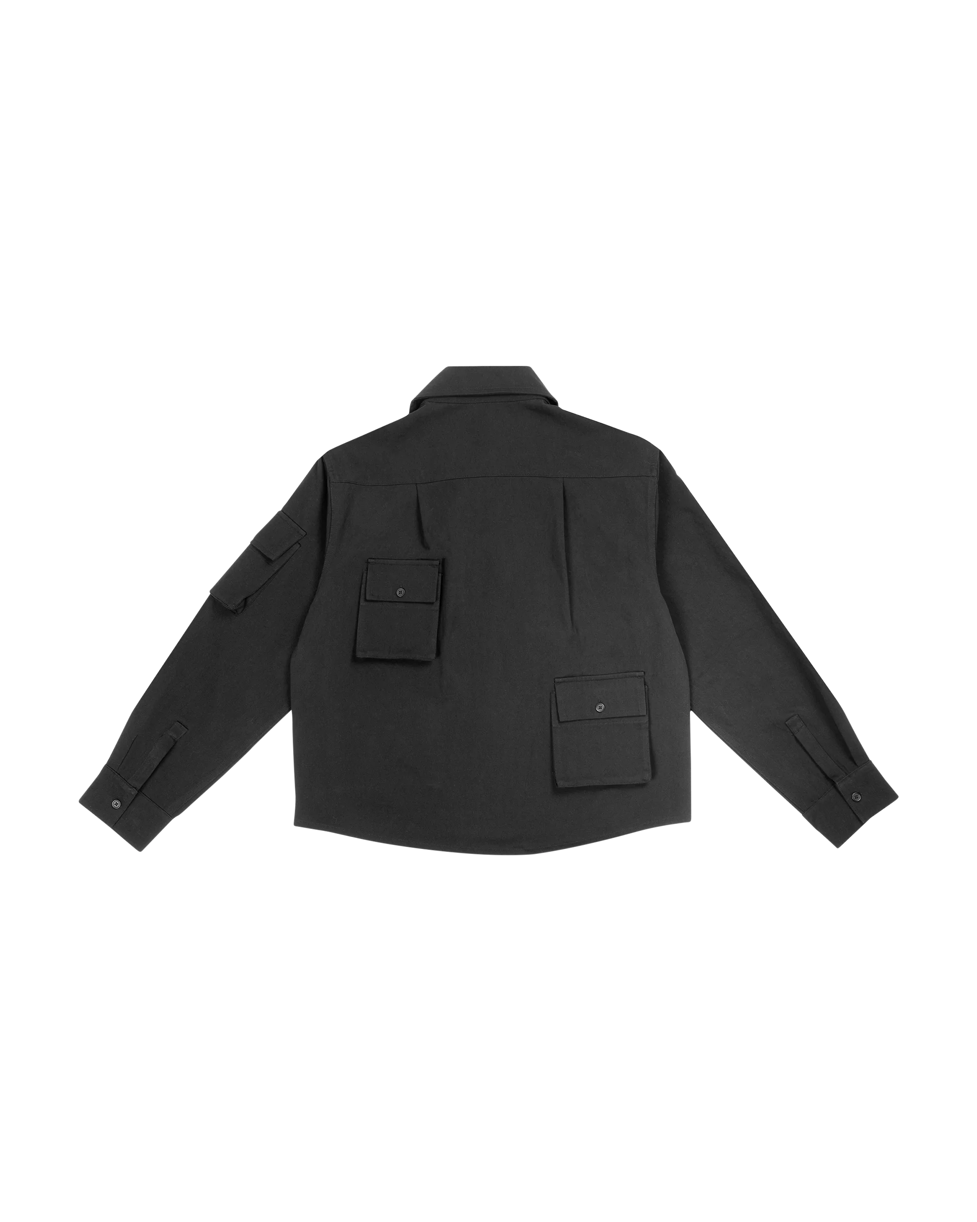 Cargo Shirt- OVERDYE BLACK - Image 3