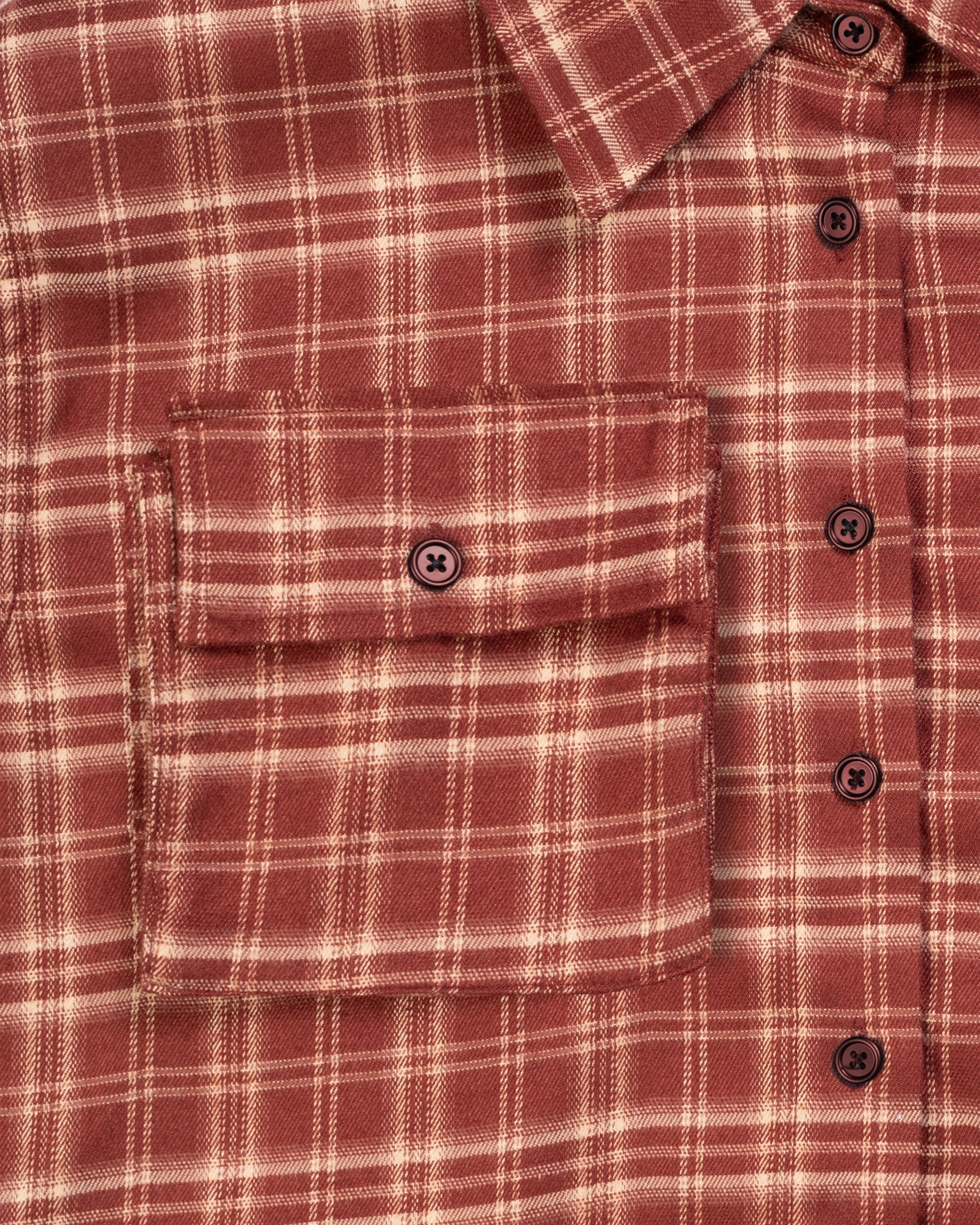 Cargo Shirt- RED FLANNEL 2.0 - Image 5
