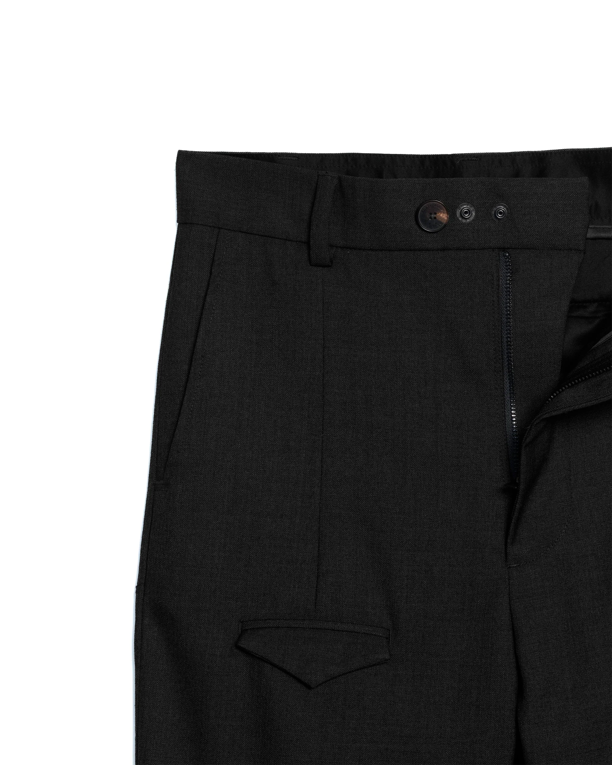Cargo Slacks - Black - Image 2
