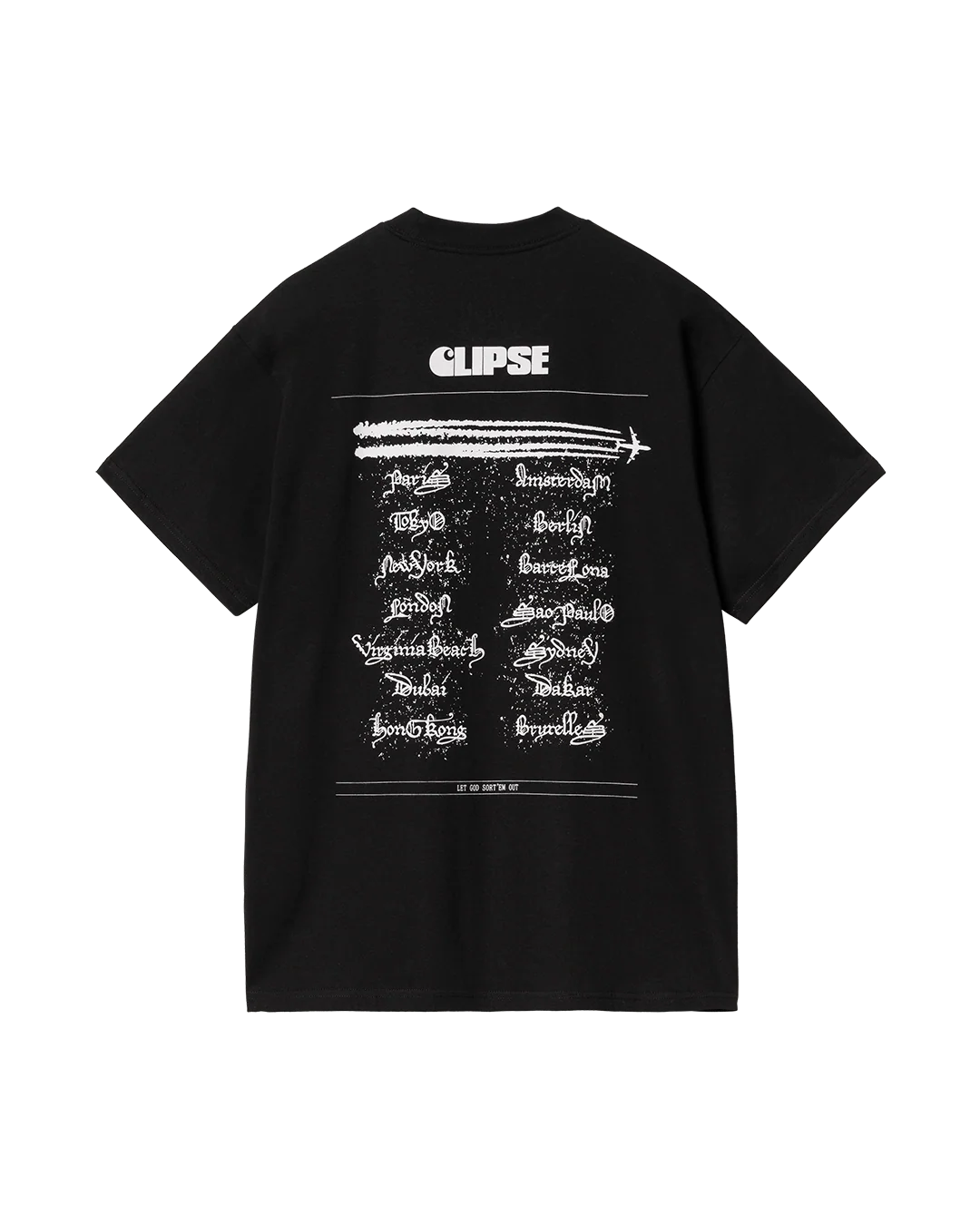 Carhartt WIP x Clipse T-Shirt (Black) - Image 2