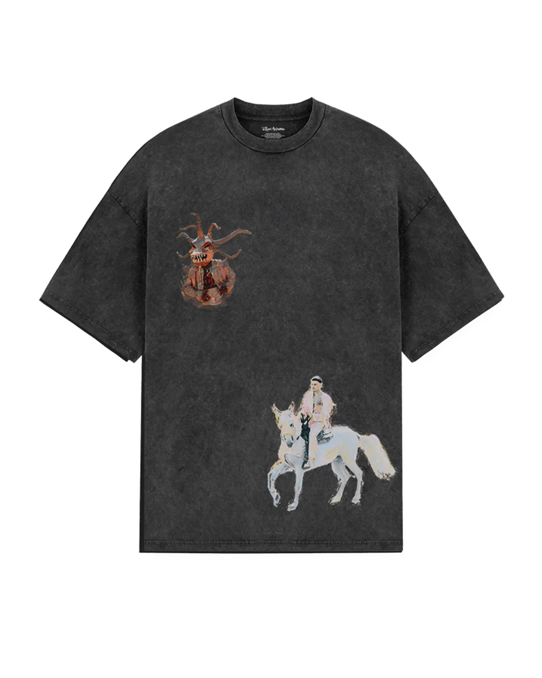 Carita Linda Tee Shirt - Washed Black