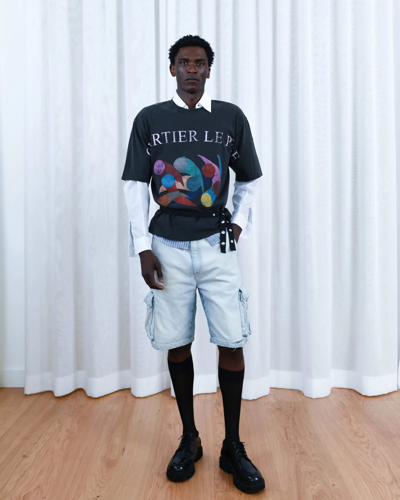 Carrau Black T-Shirt - Image 2
