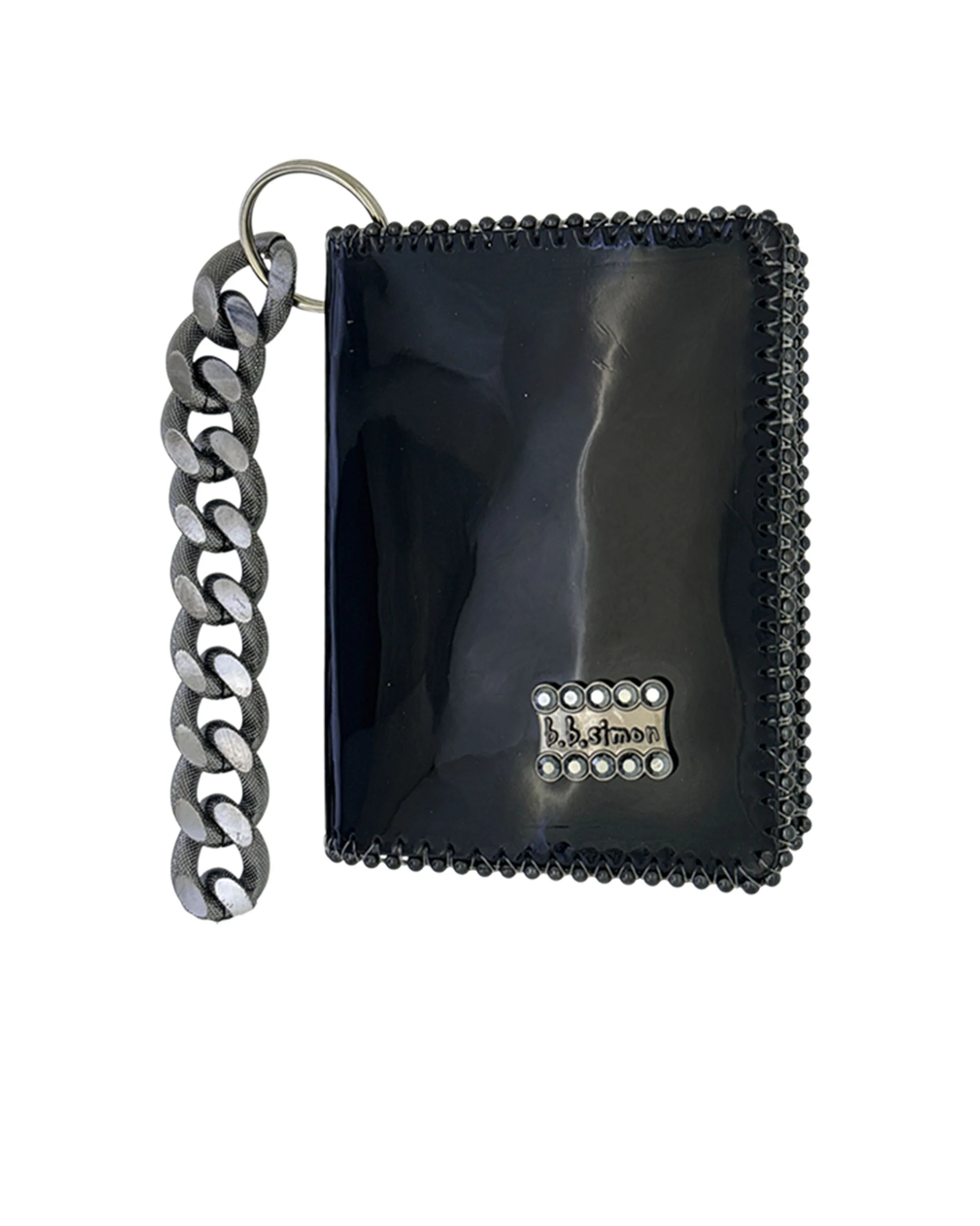Chain Wallet - Glassy Black