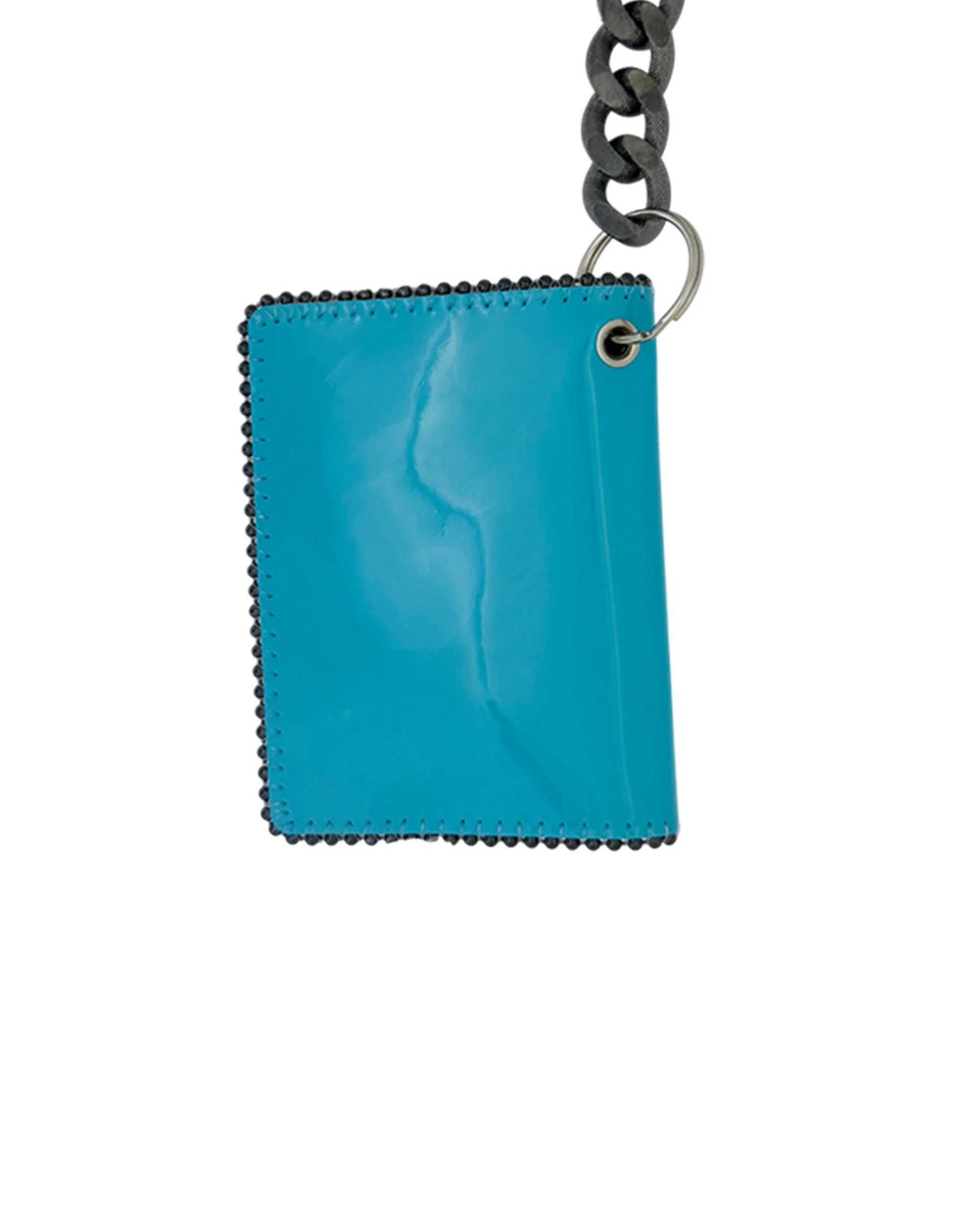 Chain Wallet - Glassy Lt.Blue / Aquamarine - Image 3