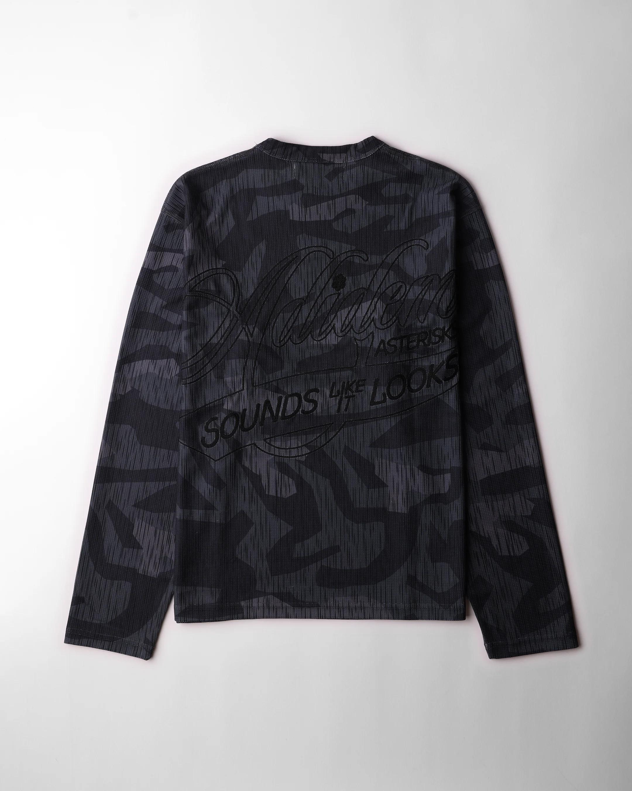 Chainstitch Cursive Script Thermal- Green Camo - Image 6