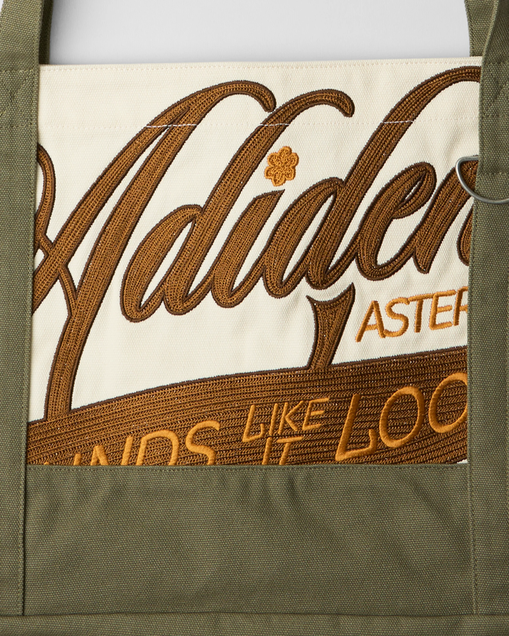 Chainstitch Script Tote Bag - Image 17