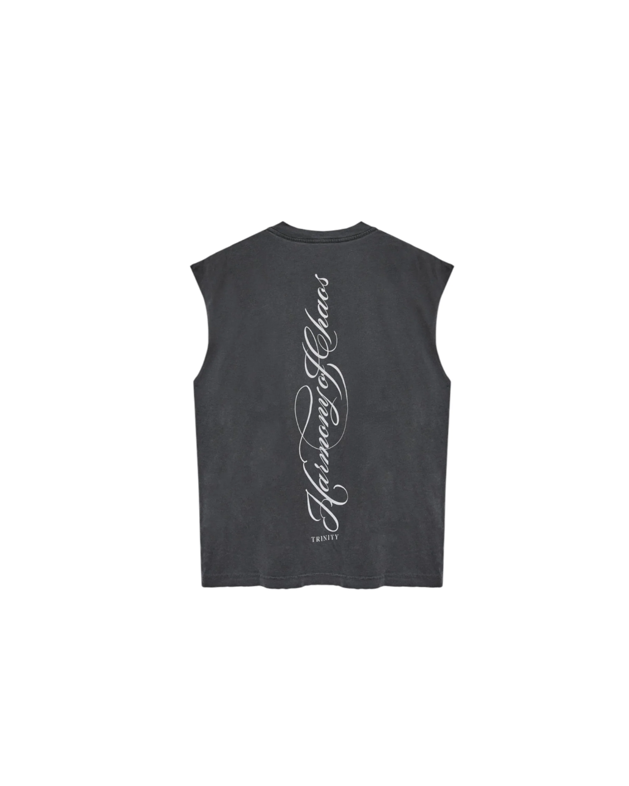 Chaos Sleeveless Tee - Carbon - Image 2