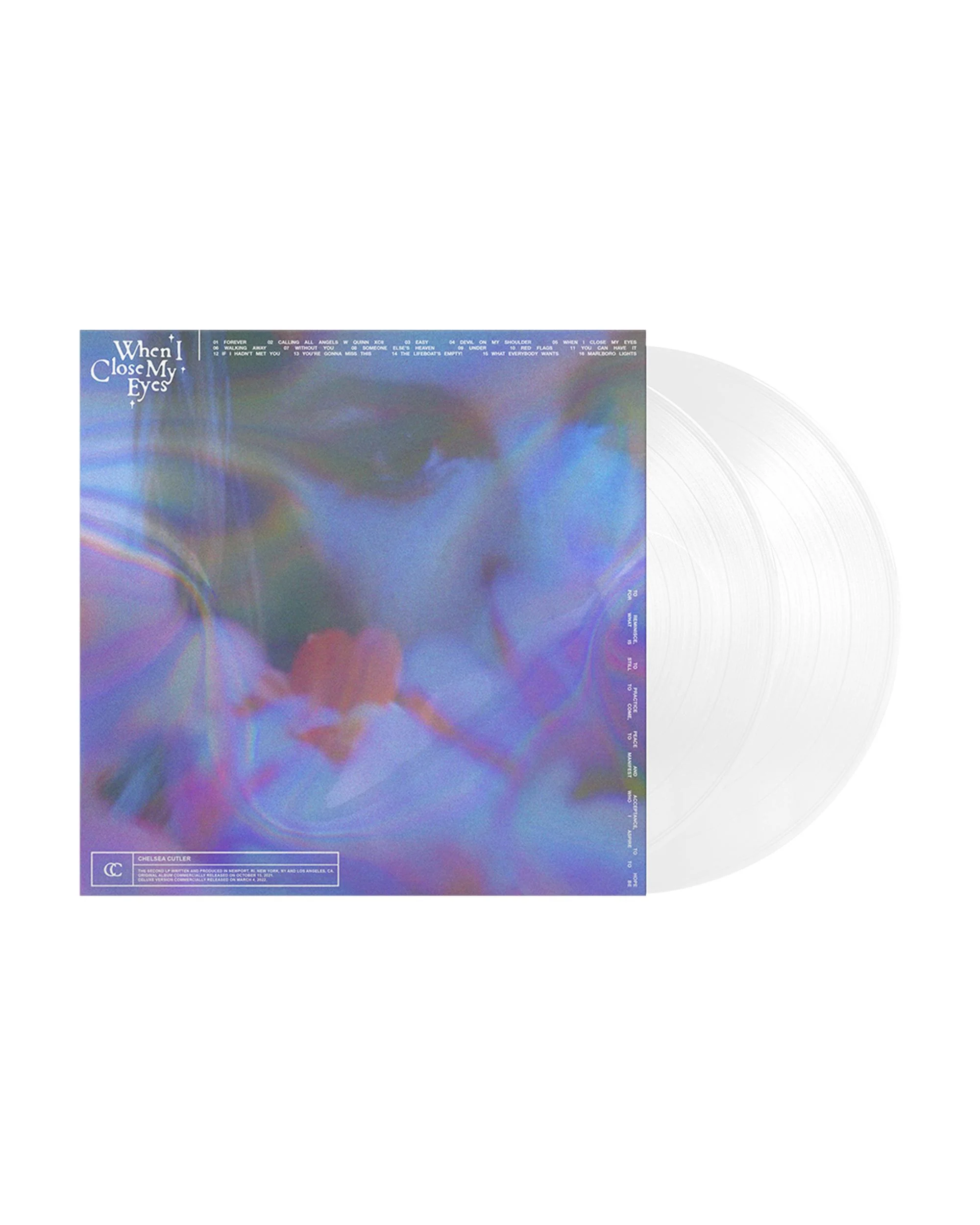 Chelsea Cutler, When I Close My Eyes Limited Edition Holographic Deluxe LP