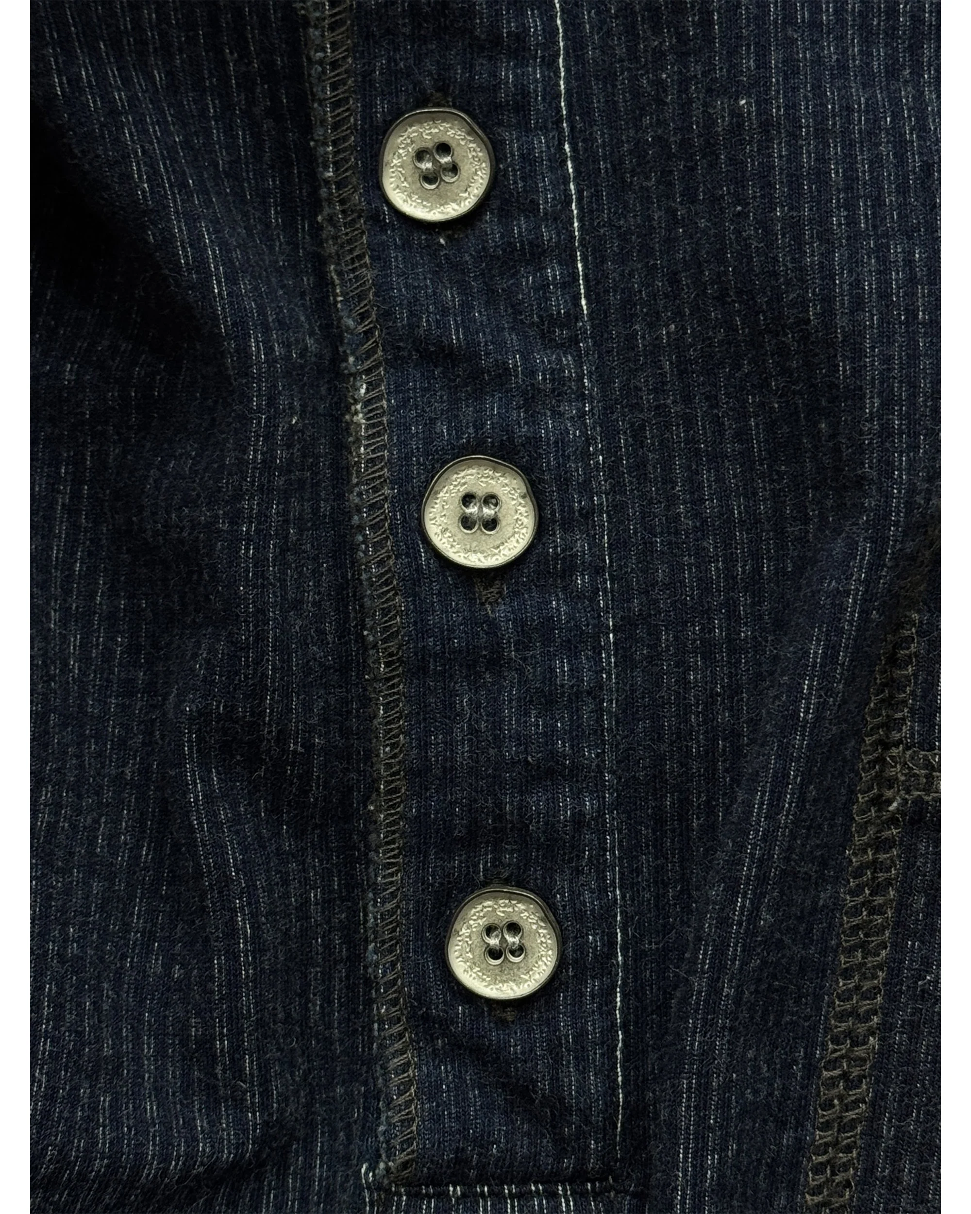 "Chemist‘s Workwear" Henley Long-Sleeve T-Shirt - Image 9