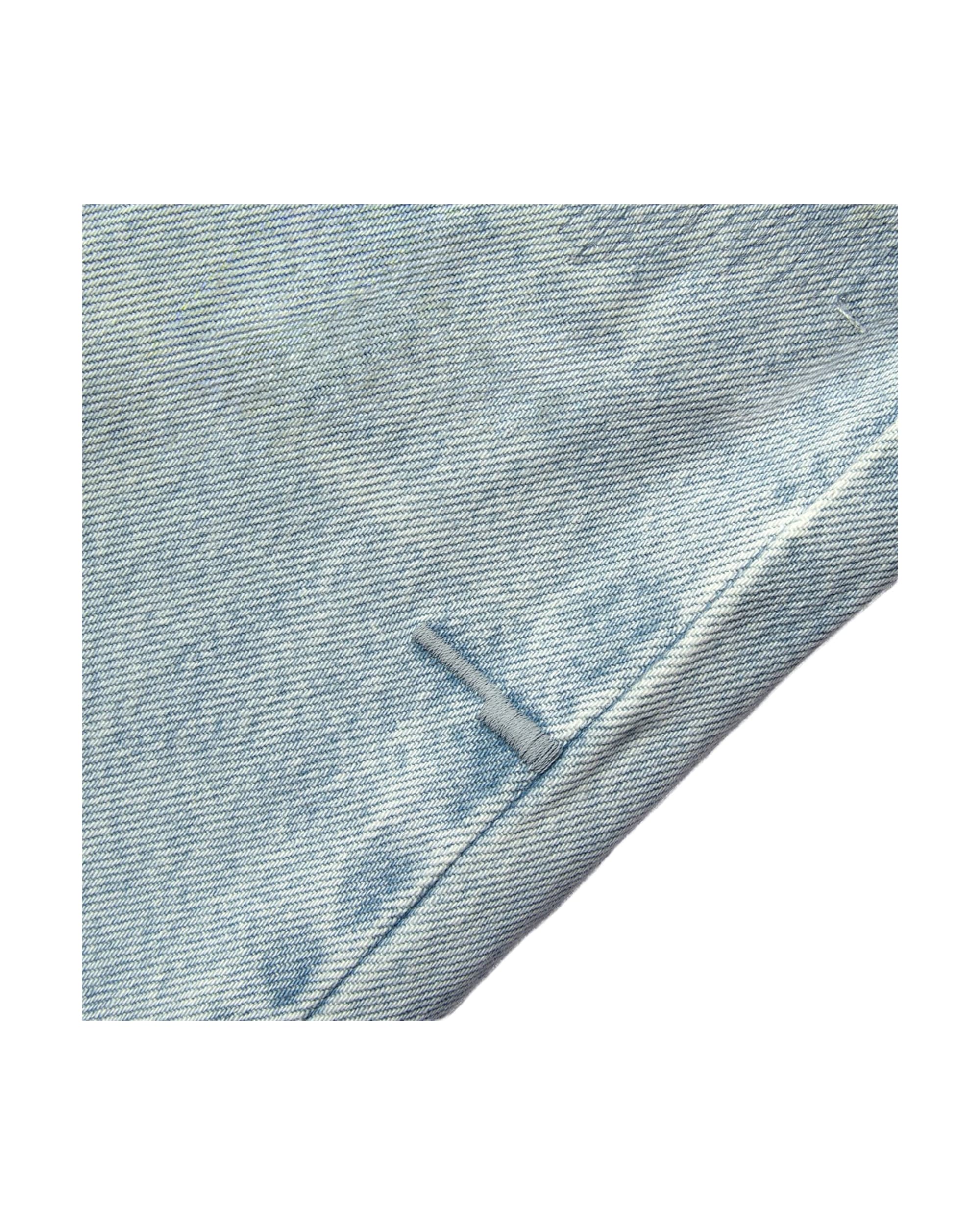 Chemist's Thrift Store Patched Straight Jeans - Image 10