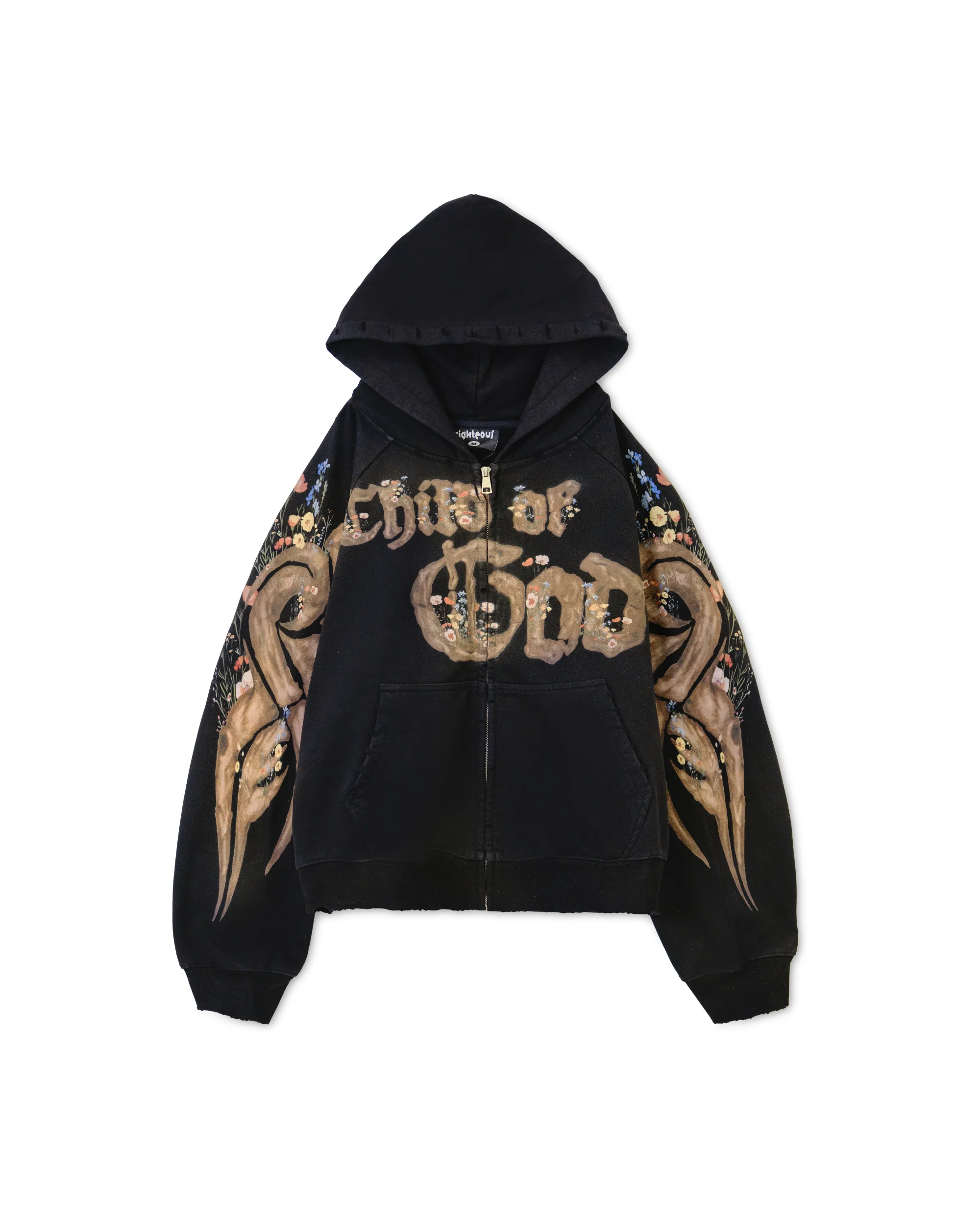 "Child of God" Zip Up (Black)