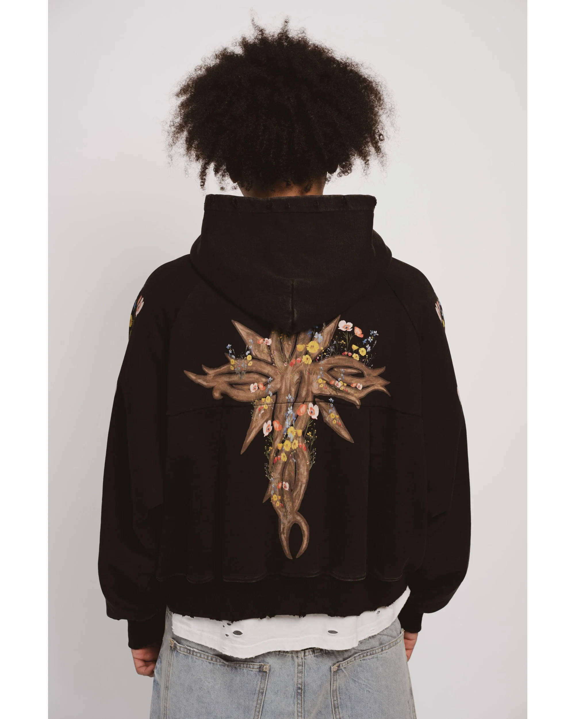 "Child of God" Zip Up (Black) - Image 4