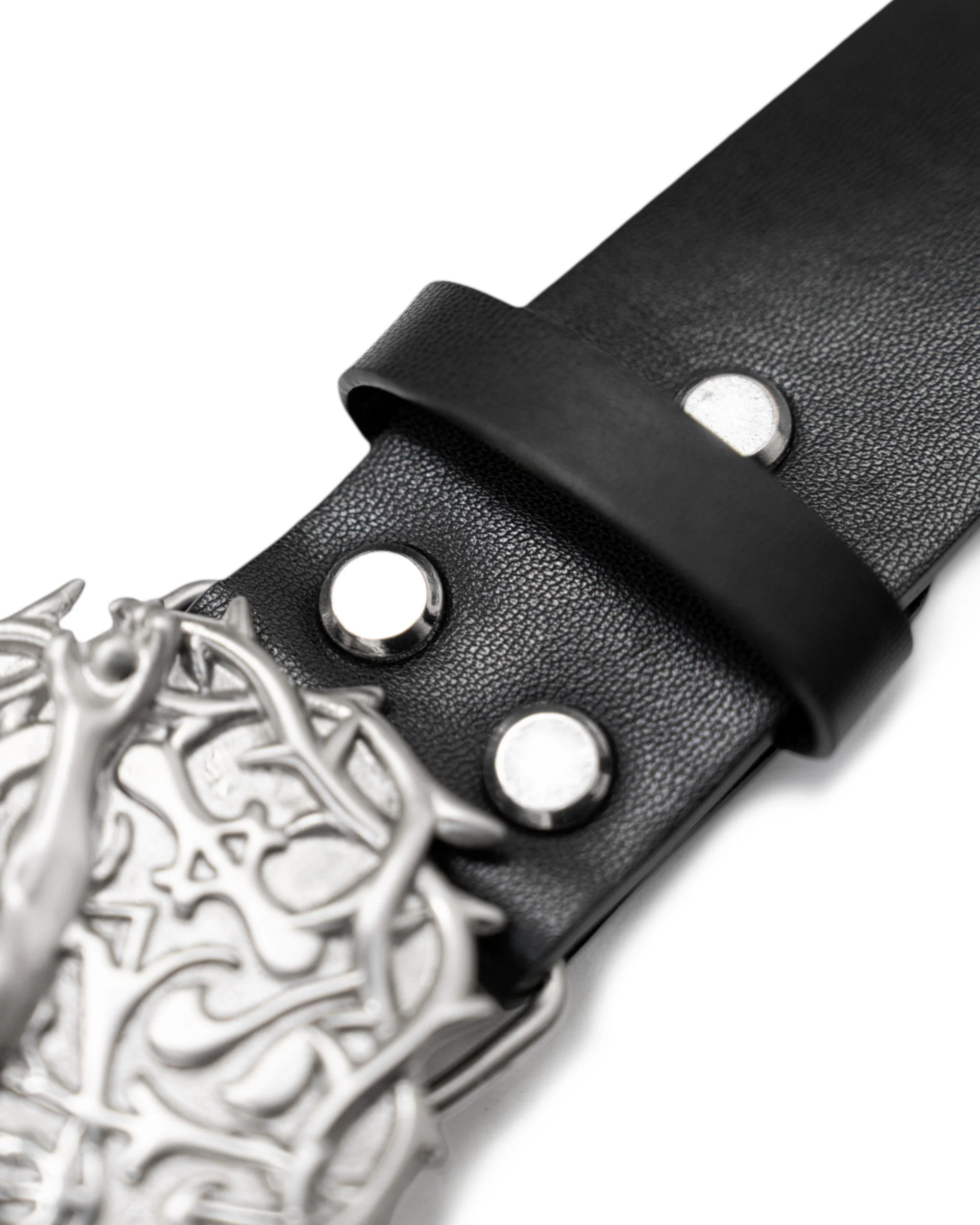 "Christ's Crown" Lamb Skin Belt - Image 4