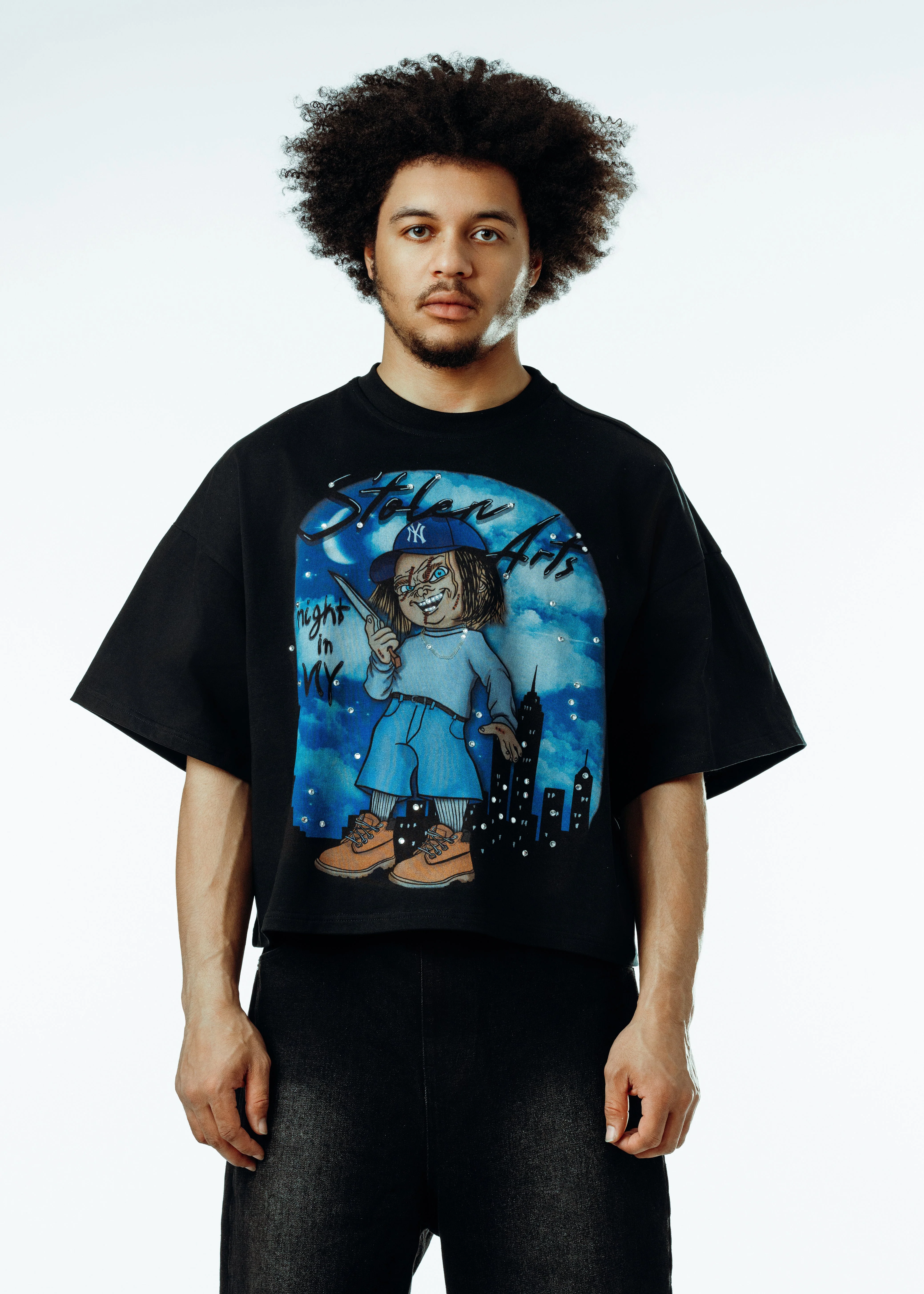 Chucky Rhinestone Shirt - Image 2