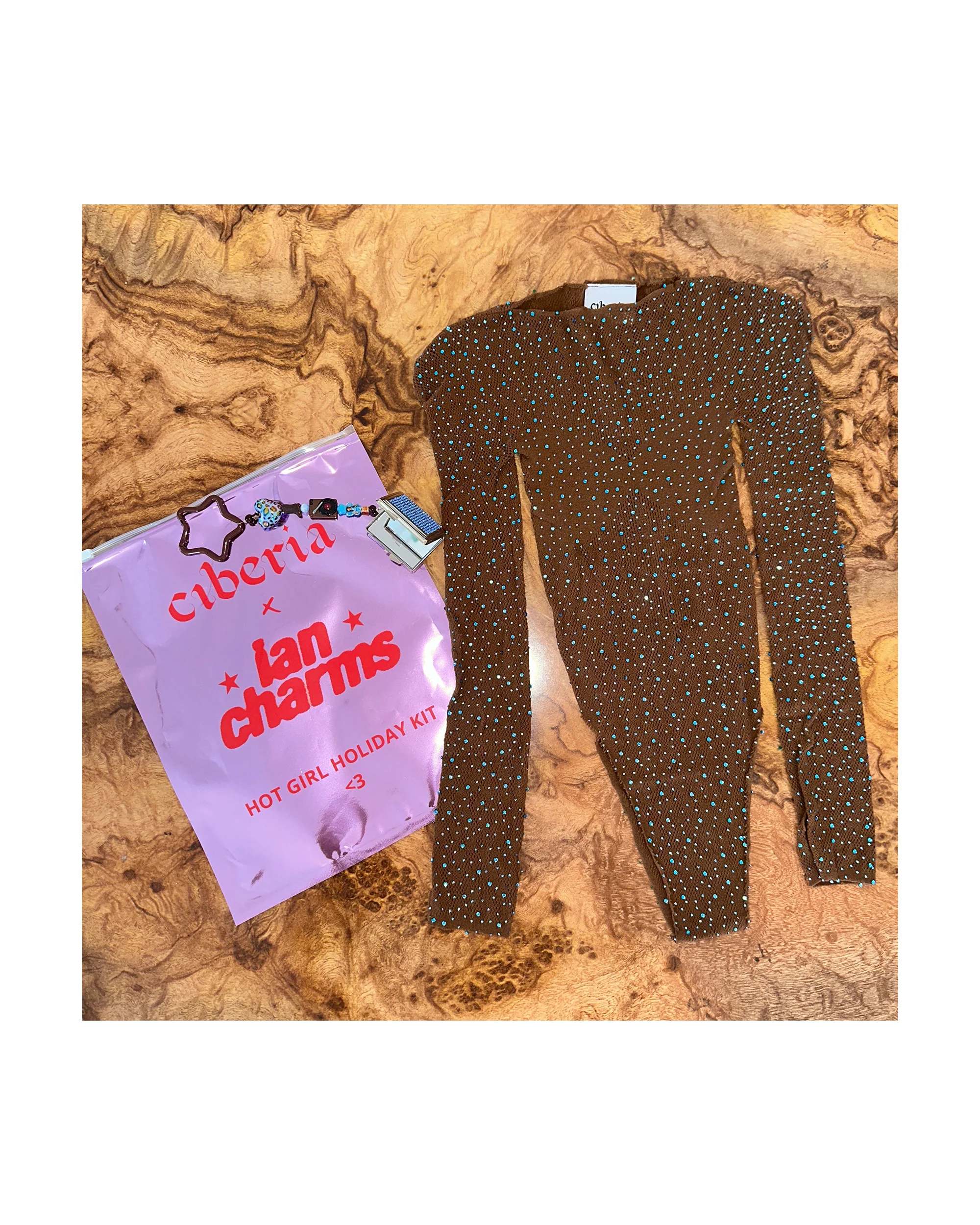 ciberia x ian charms hot girl holiday gift set