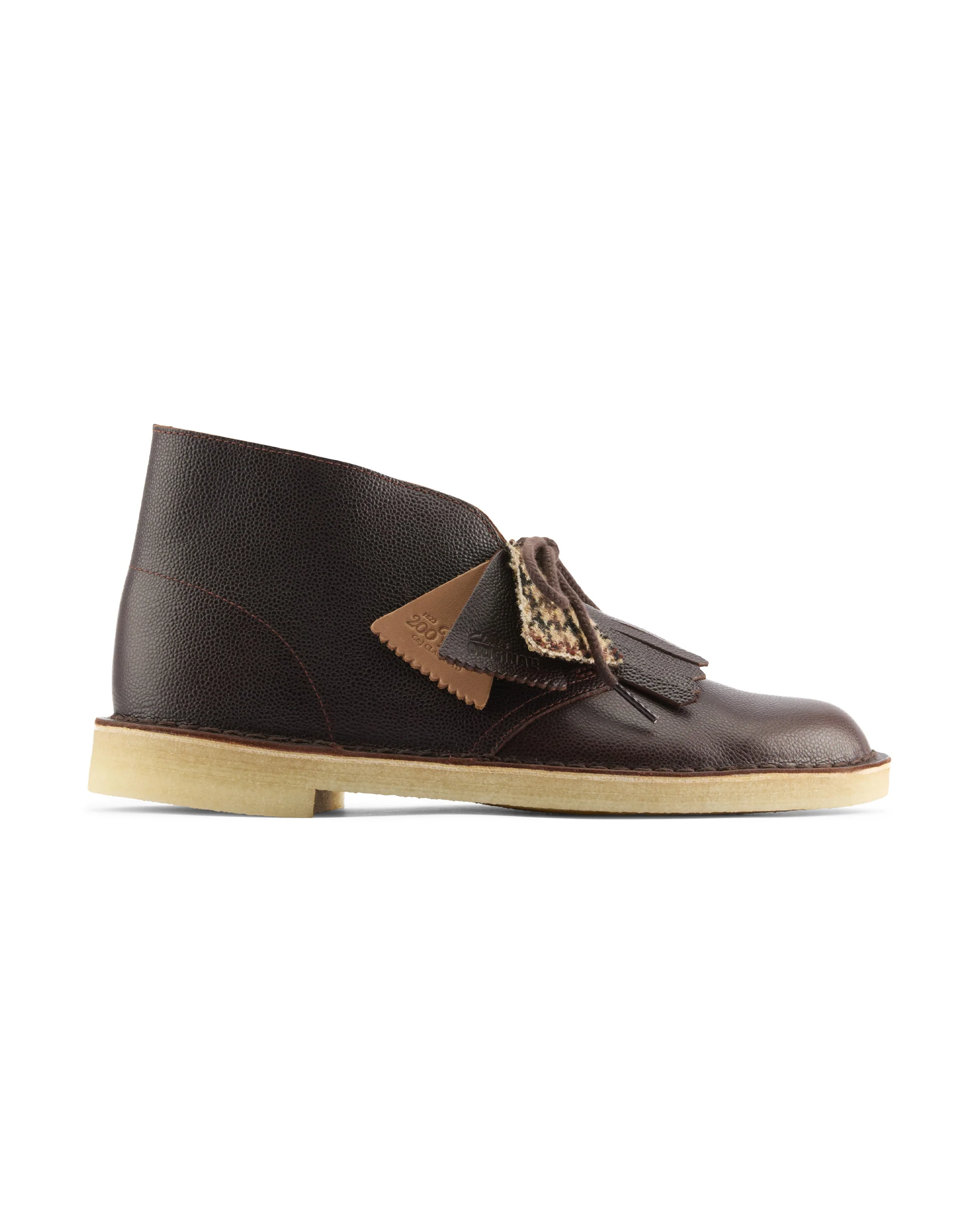 CLARKS DESERT BOOT HARRIS TWEED PACK - BROWN