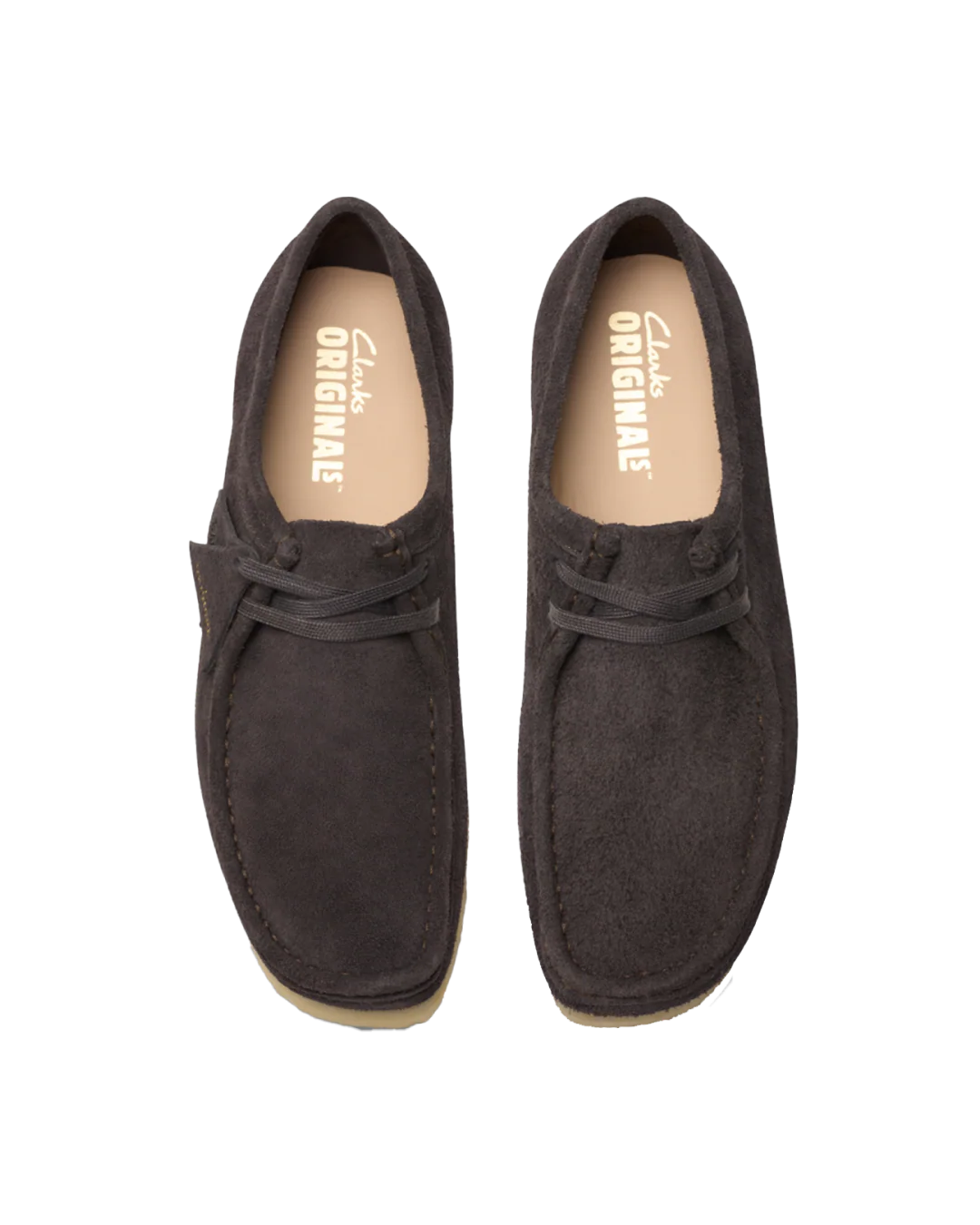 Clarks Wallabee-Brown Slate Suede - Image 4