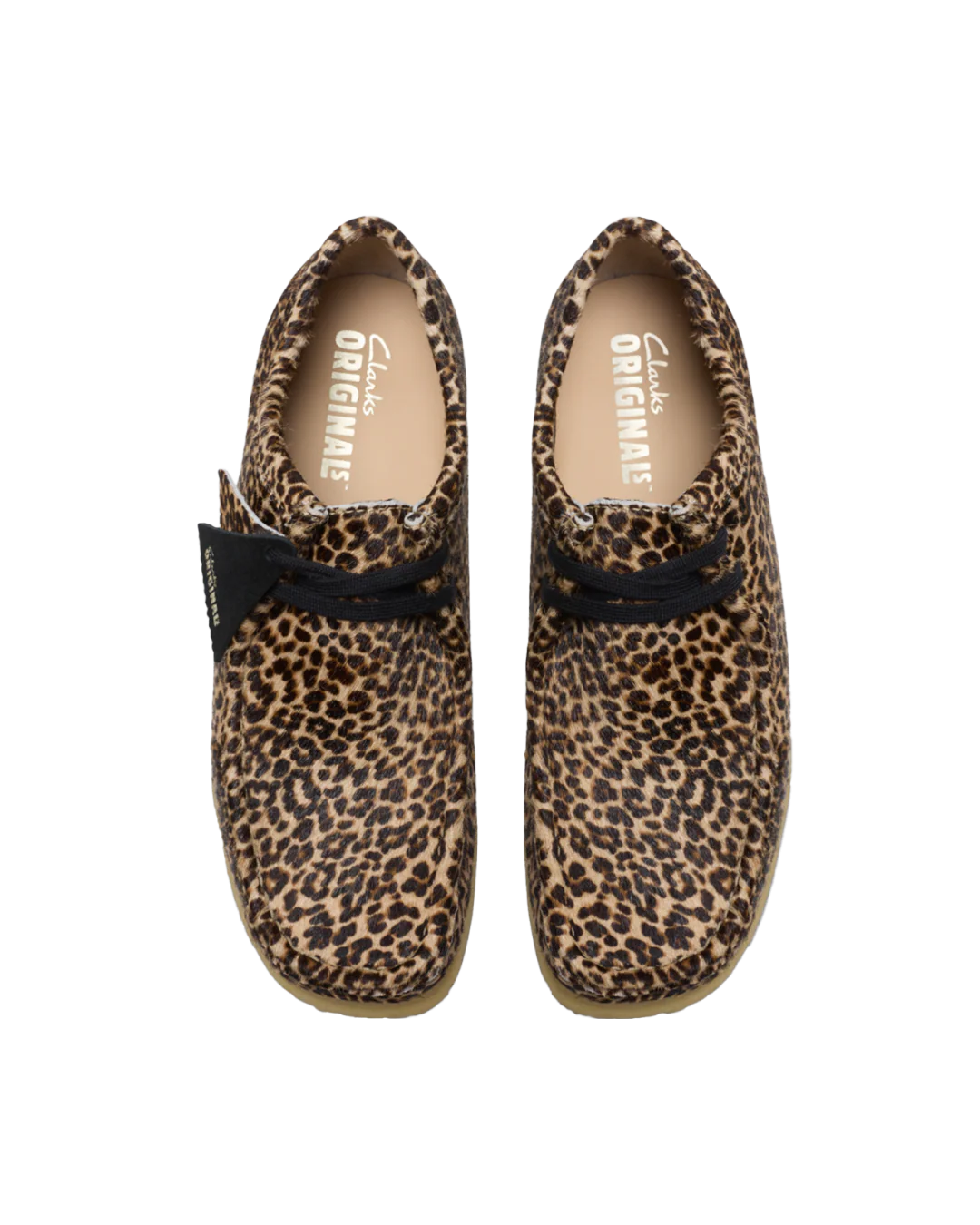 Clarks Wallabee-Leopard Print - Image 4