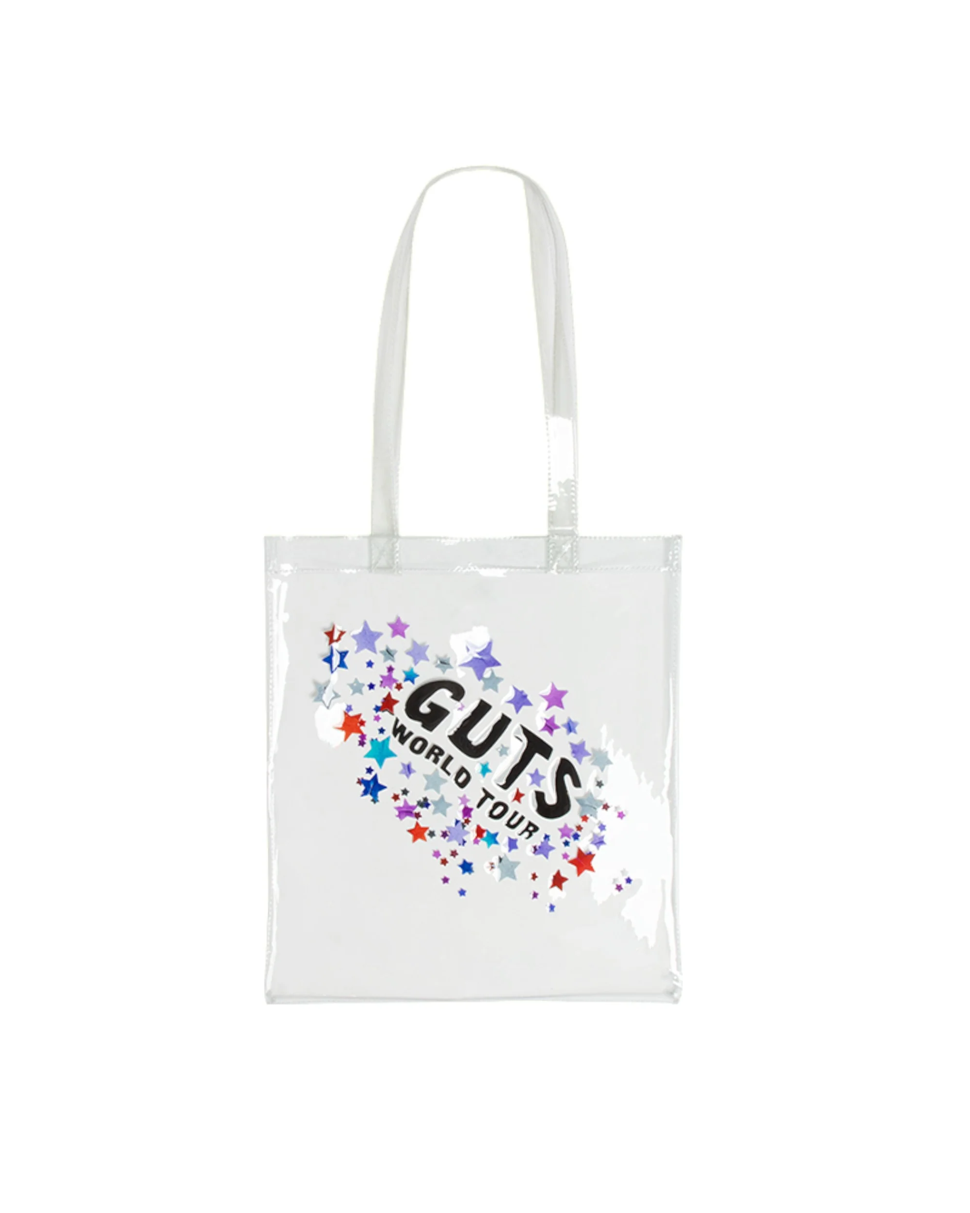 clear GUTS world tour tote