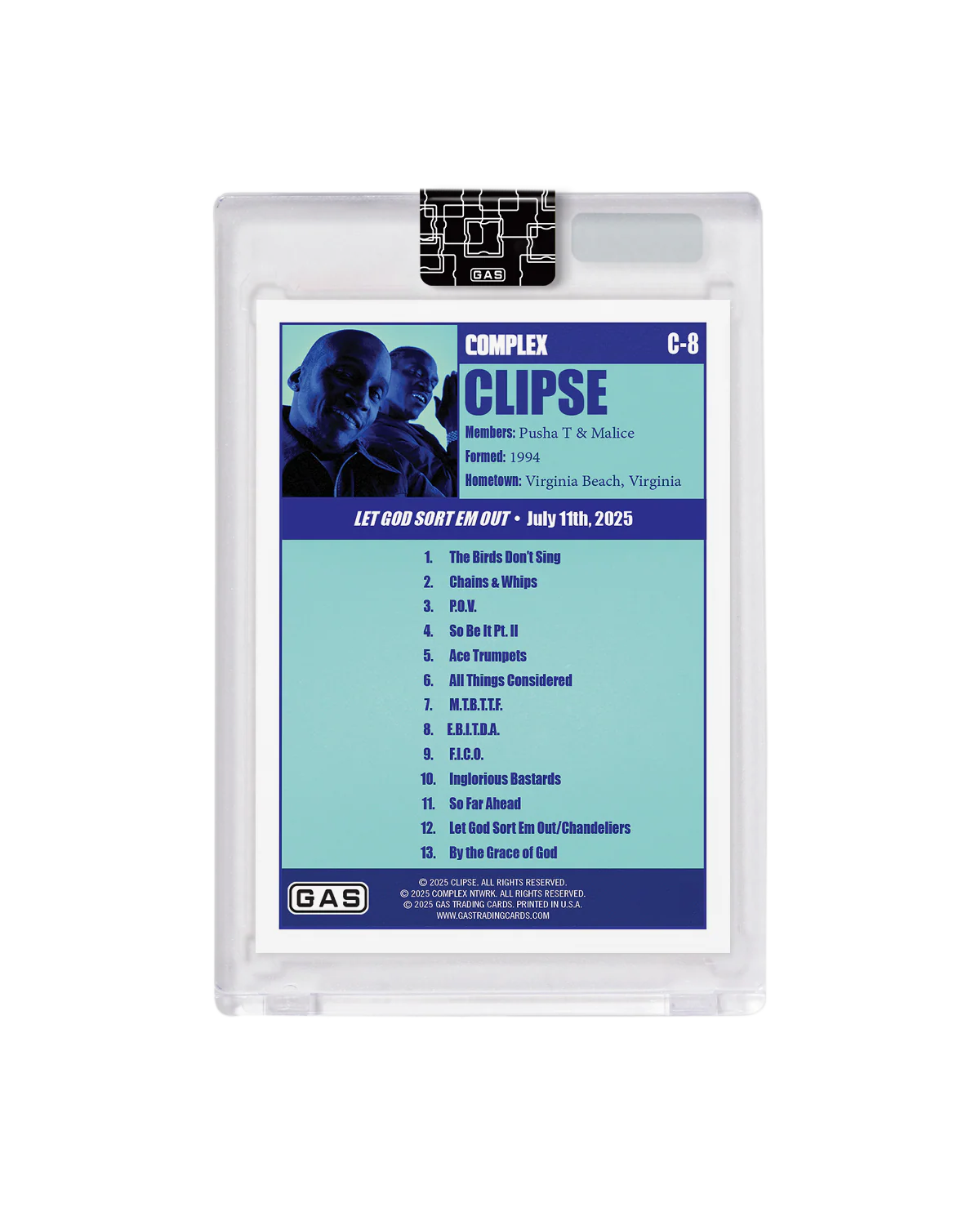 Clipse Complex Cover x GAS Trading Card - Image 7