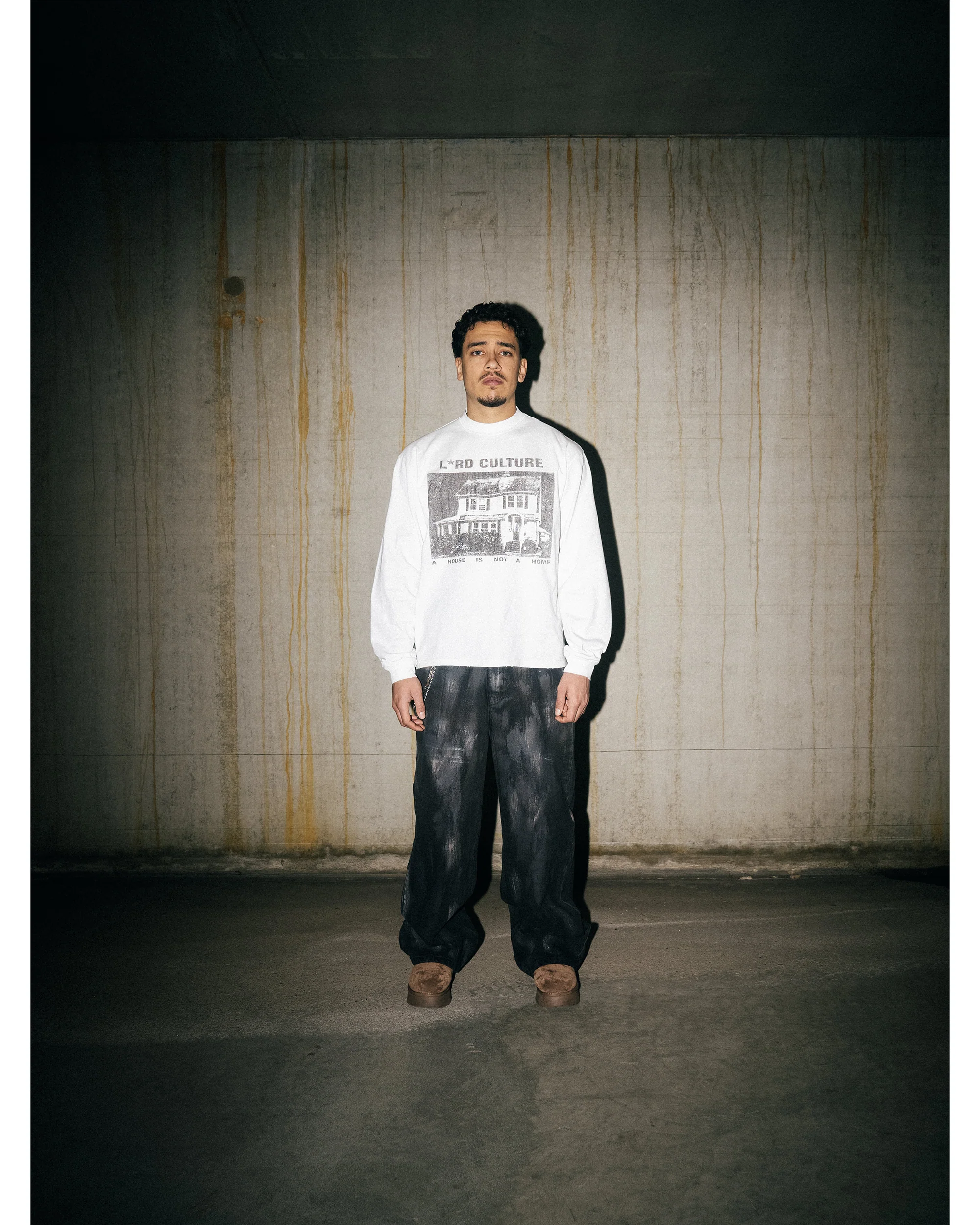 COATED DENIM - BLACK - Image 3