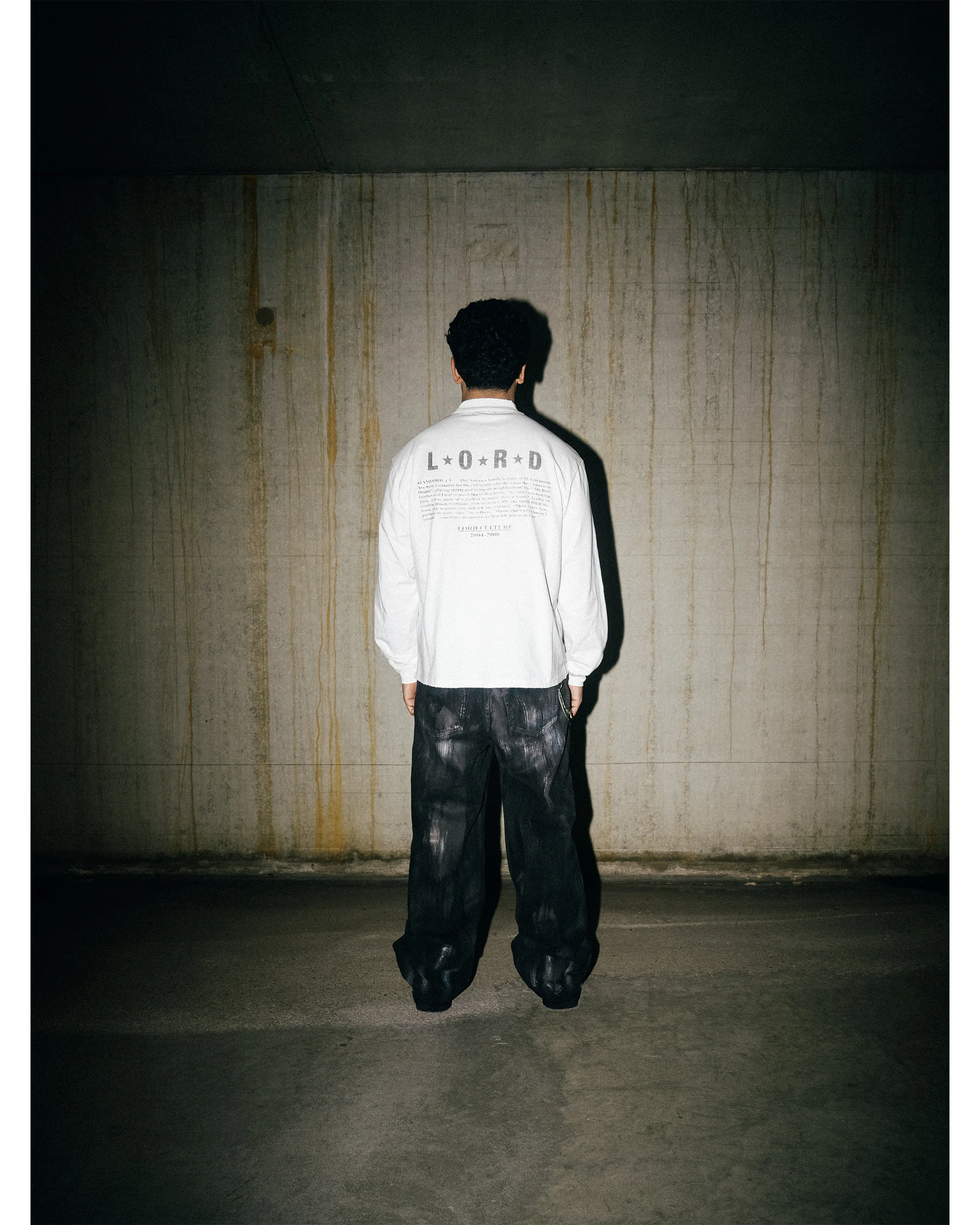 COATED DENIM - BLACK - Image 5