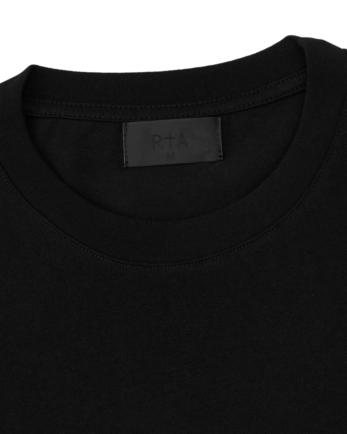 COLIN OVERSIZED SHORT SLEEVE TEE | BLACK SINGLE R - Image 3