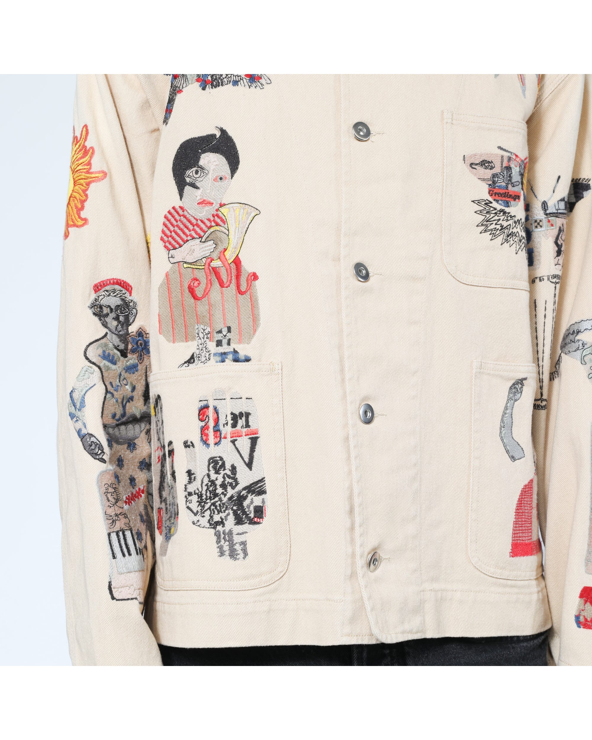 Collage Chore Jacket - Image 8