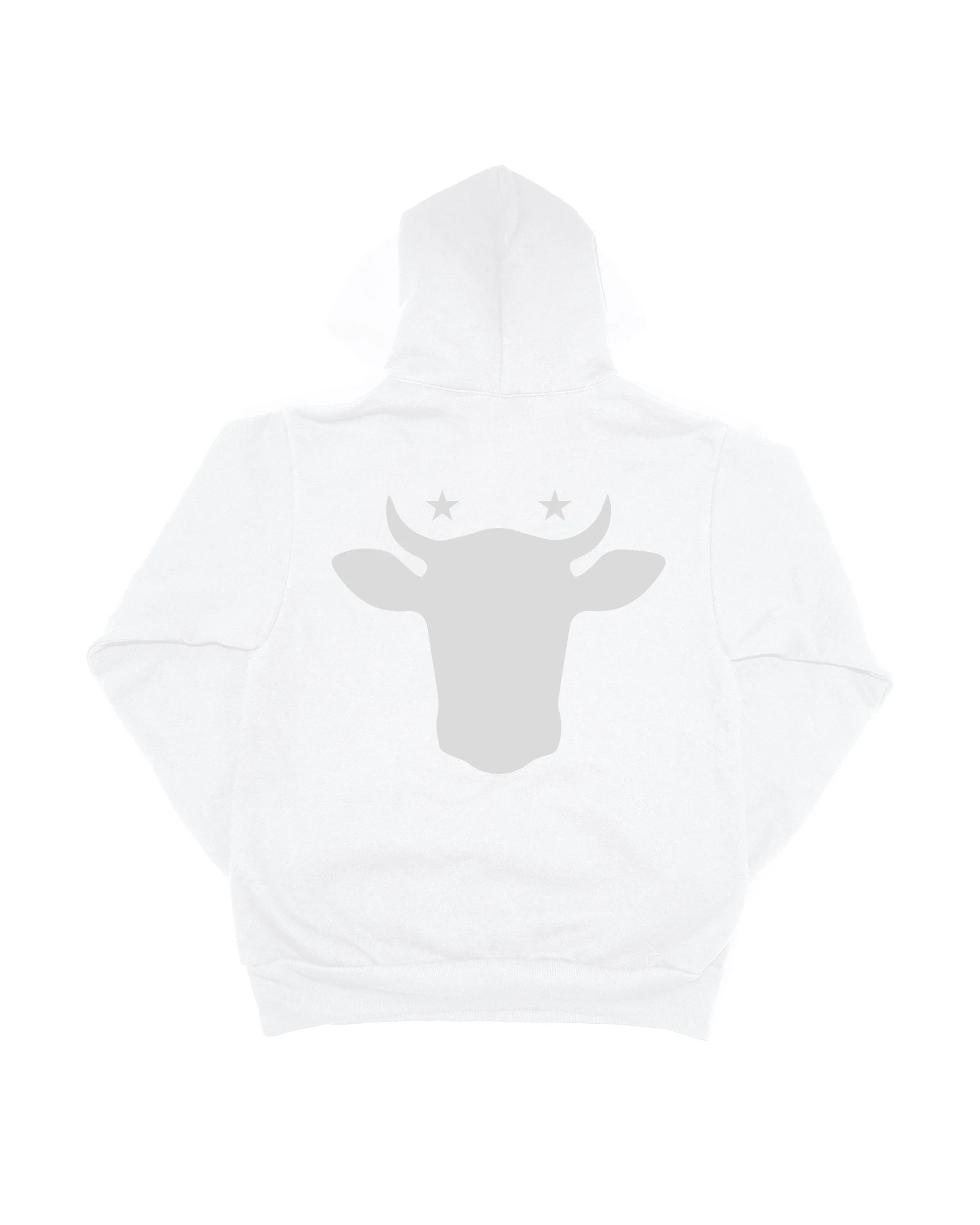 Collegiate Logo Hoodie White - Image 2