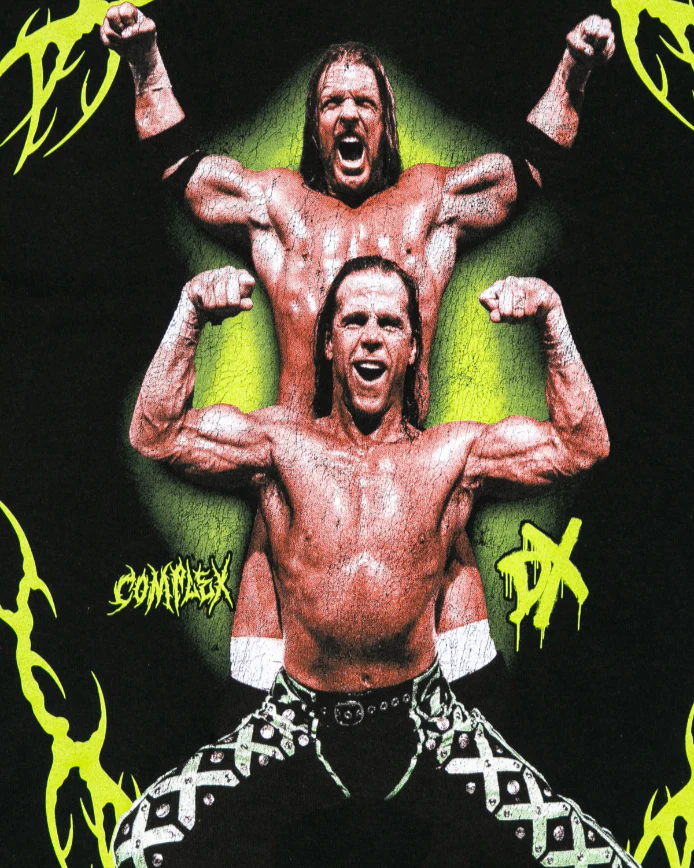 COMPLEX WWE D GENERATION X TEE BLACK - Image 4