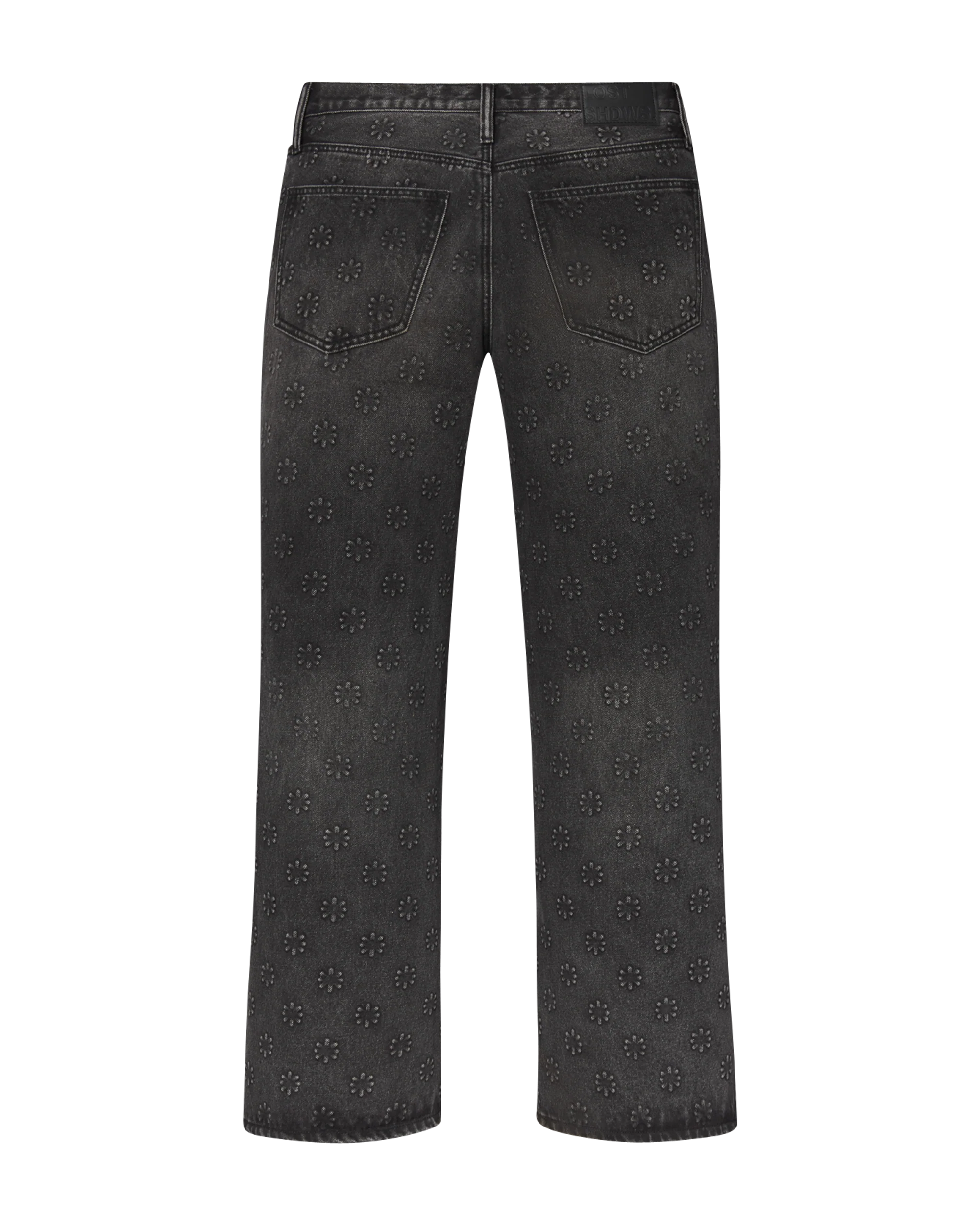 (COMPLEXCON) LOSTSHDWS Embossed Logo Denim Pant (BLACK) - Image 2
