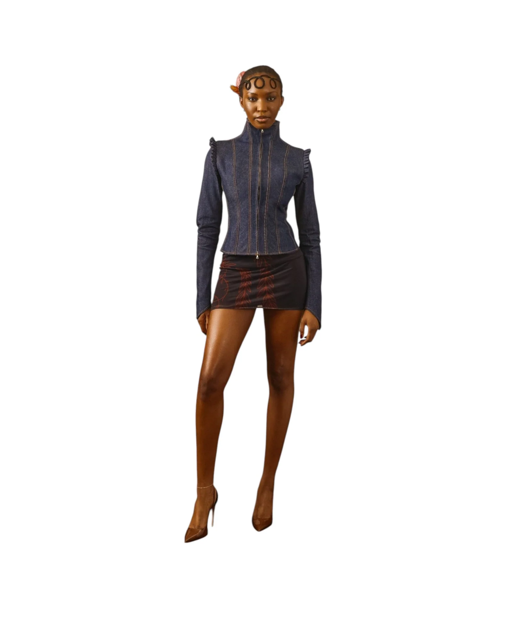Corset Denim Jacket - Pre Order