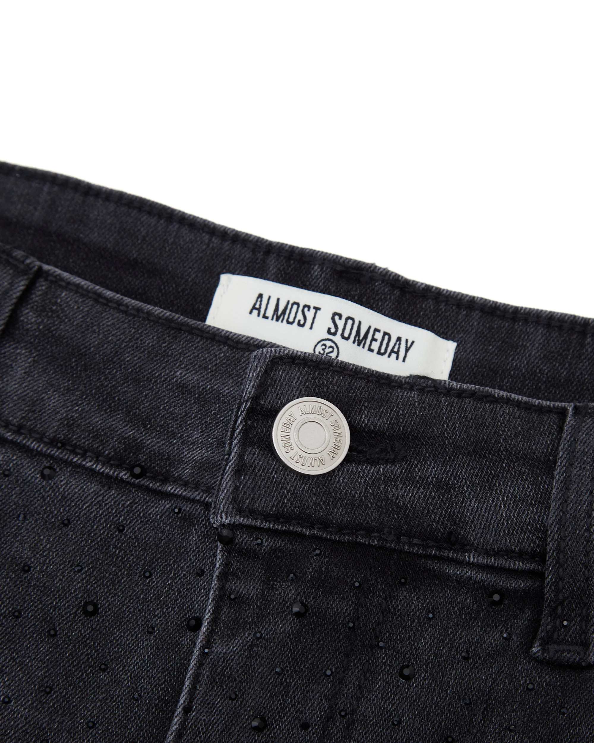Cosmo Denim Jorts - Washed Black - Image 4
