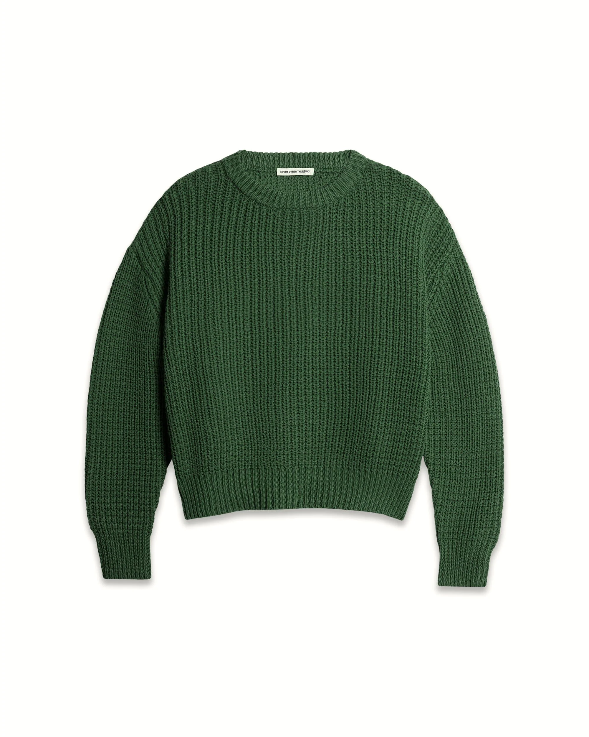 Cotton Fisherman Knit Sweater - Image 19