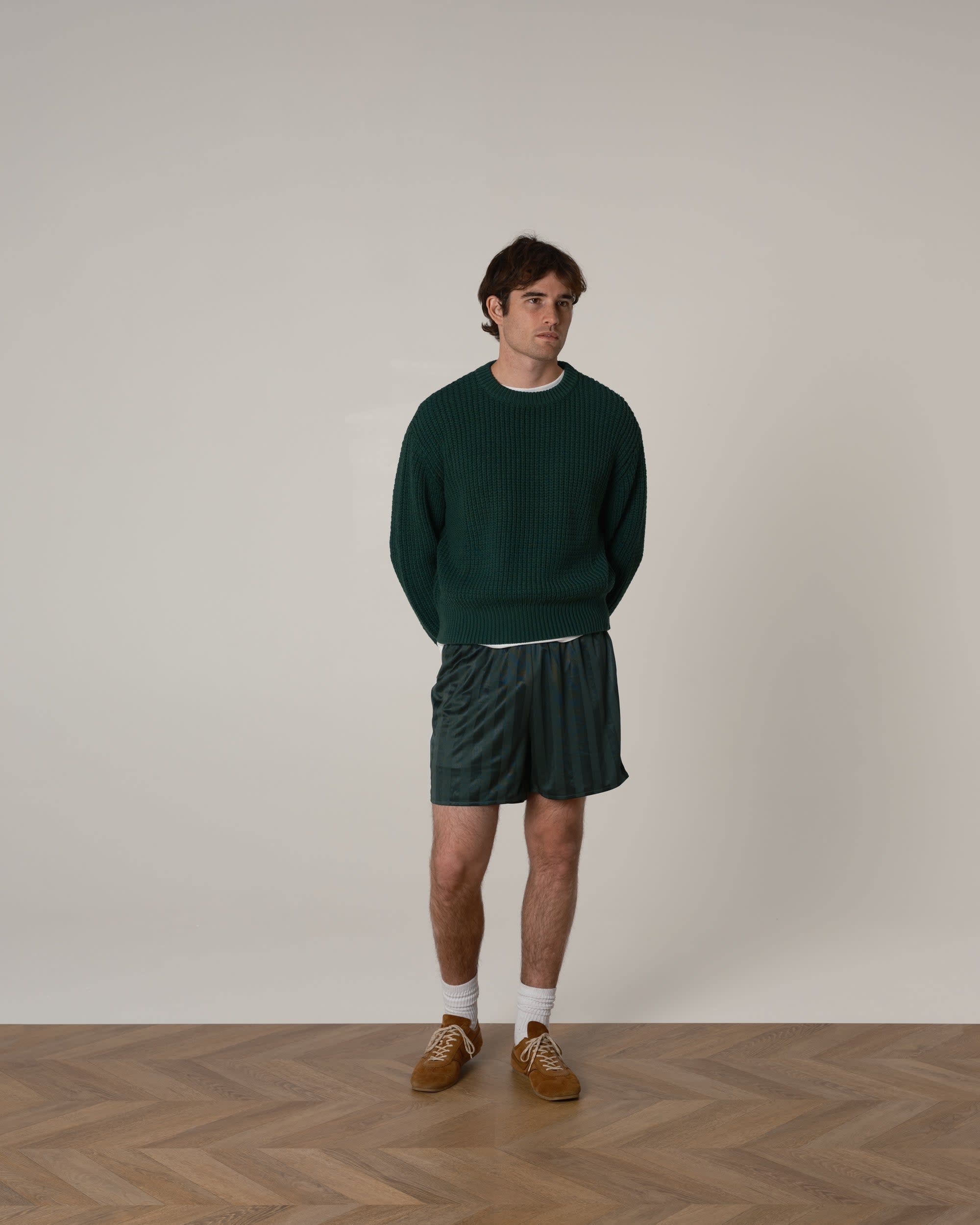 Cotton Fisherman Knit Sweater - Image 20