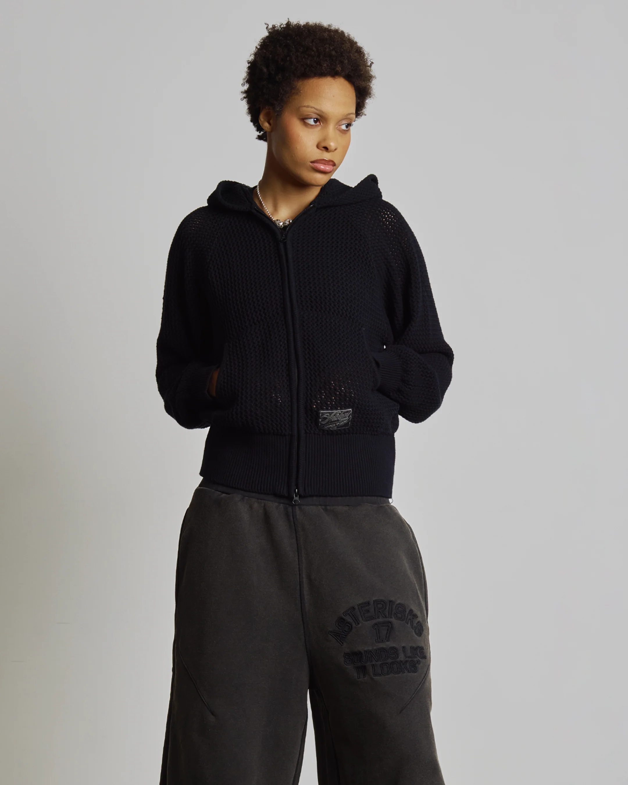 Crochet Knit Hoodie - Image 18