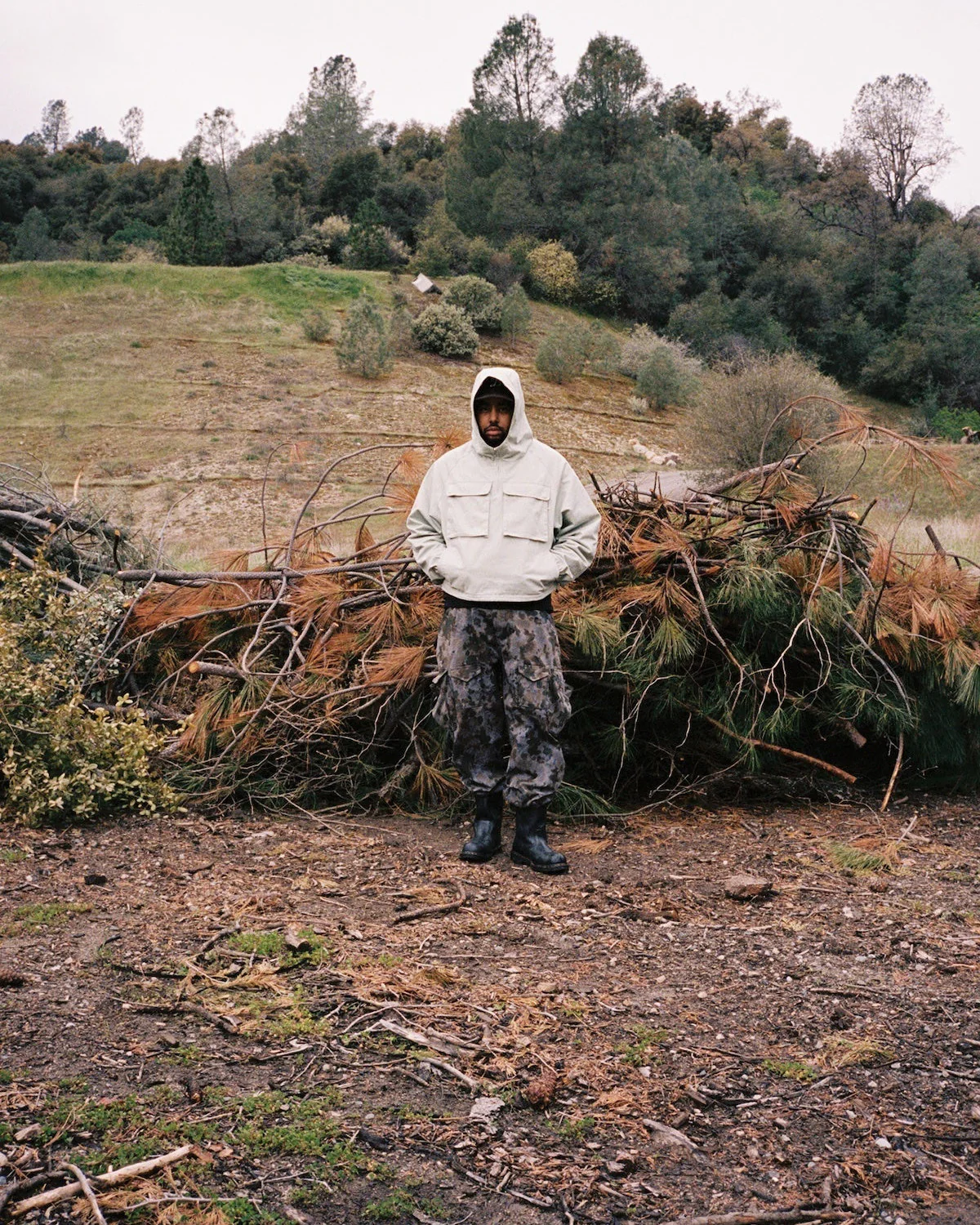 Cropped Anorak - Matcha - Image 7