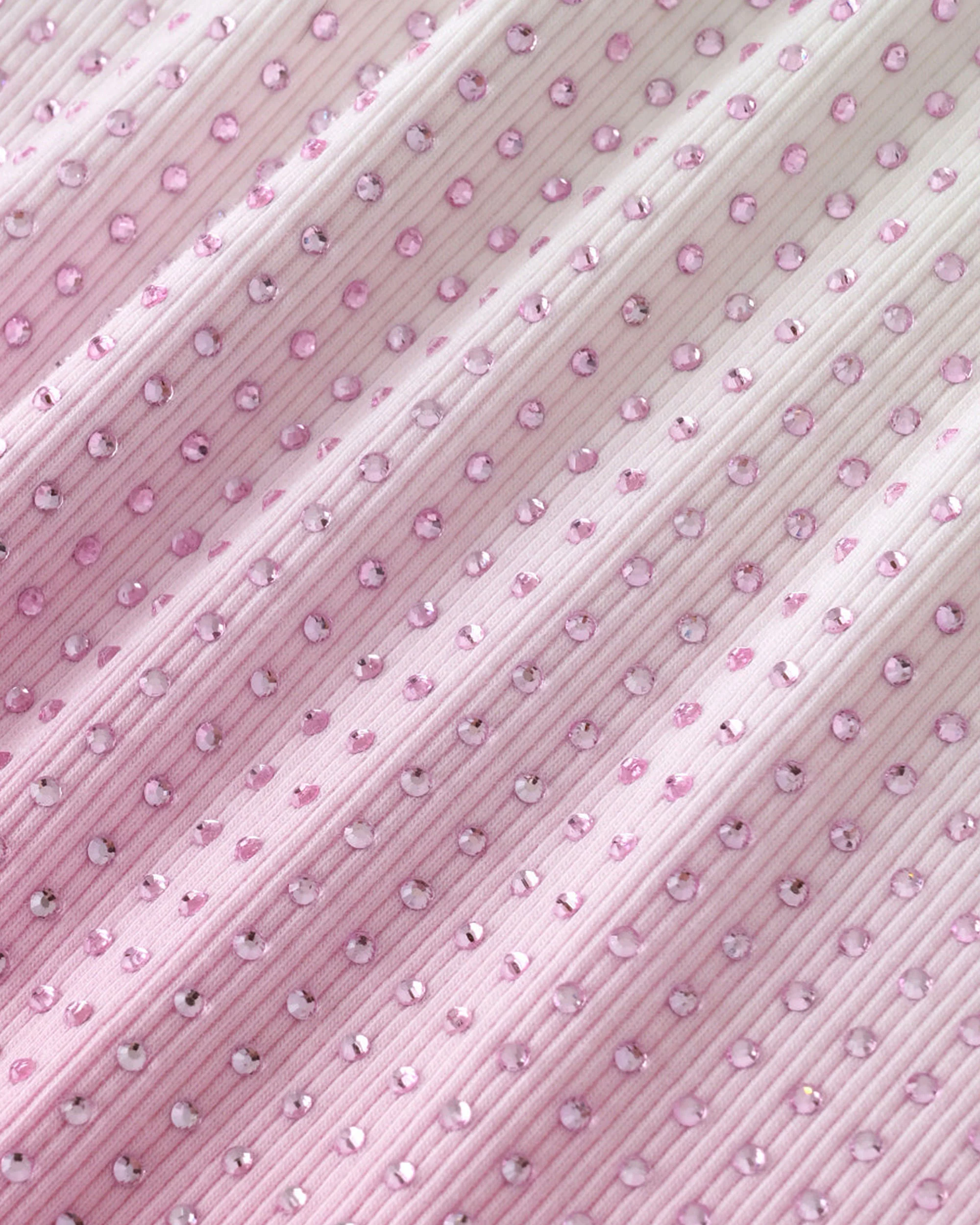 Cropped Stardust Pink Diamond Tank - Image 7