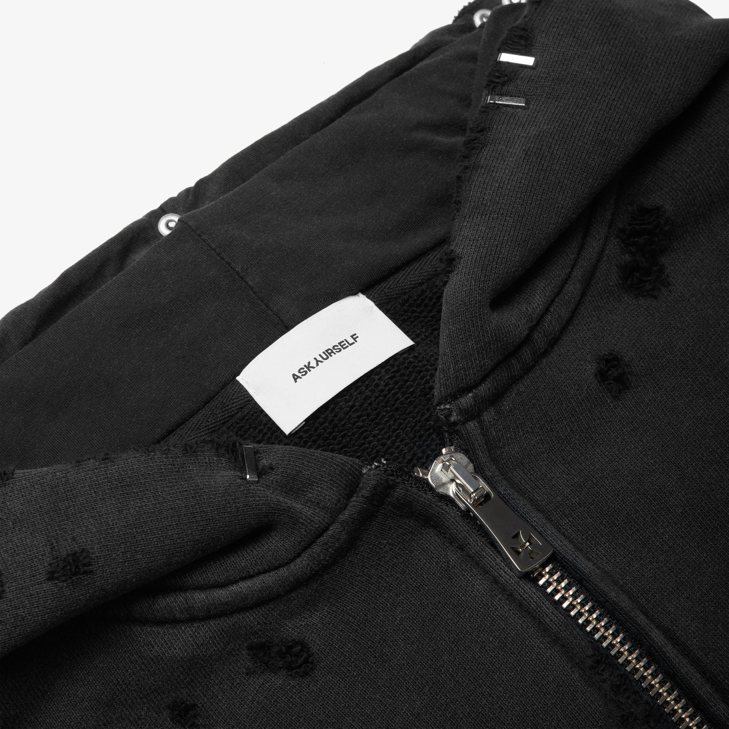 CROPPED VINTAGE ZIP HOODIE - Image 13