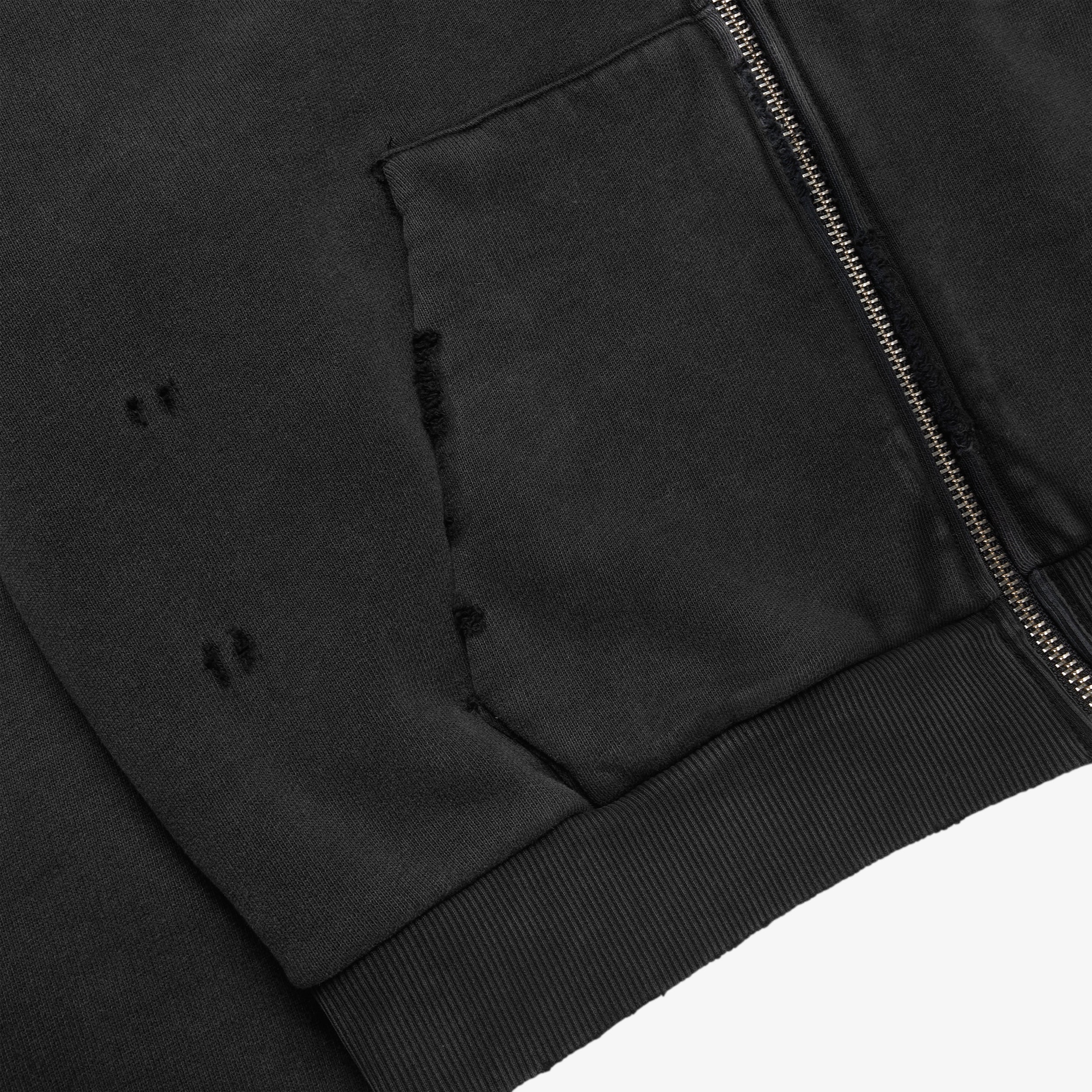 CROPPED VINTAGE ZIP HOODIE - Image 15